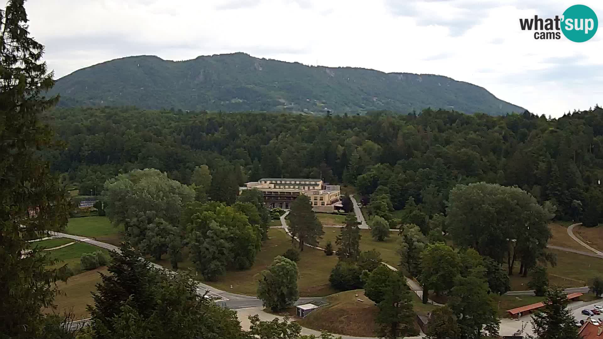 Trakošćan – Vista desde el castillo