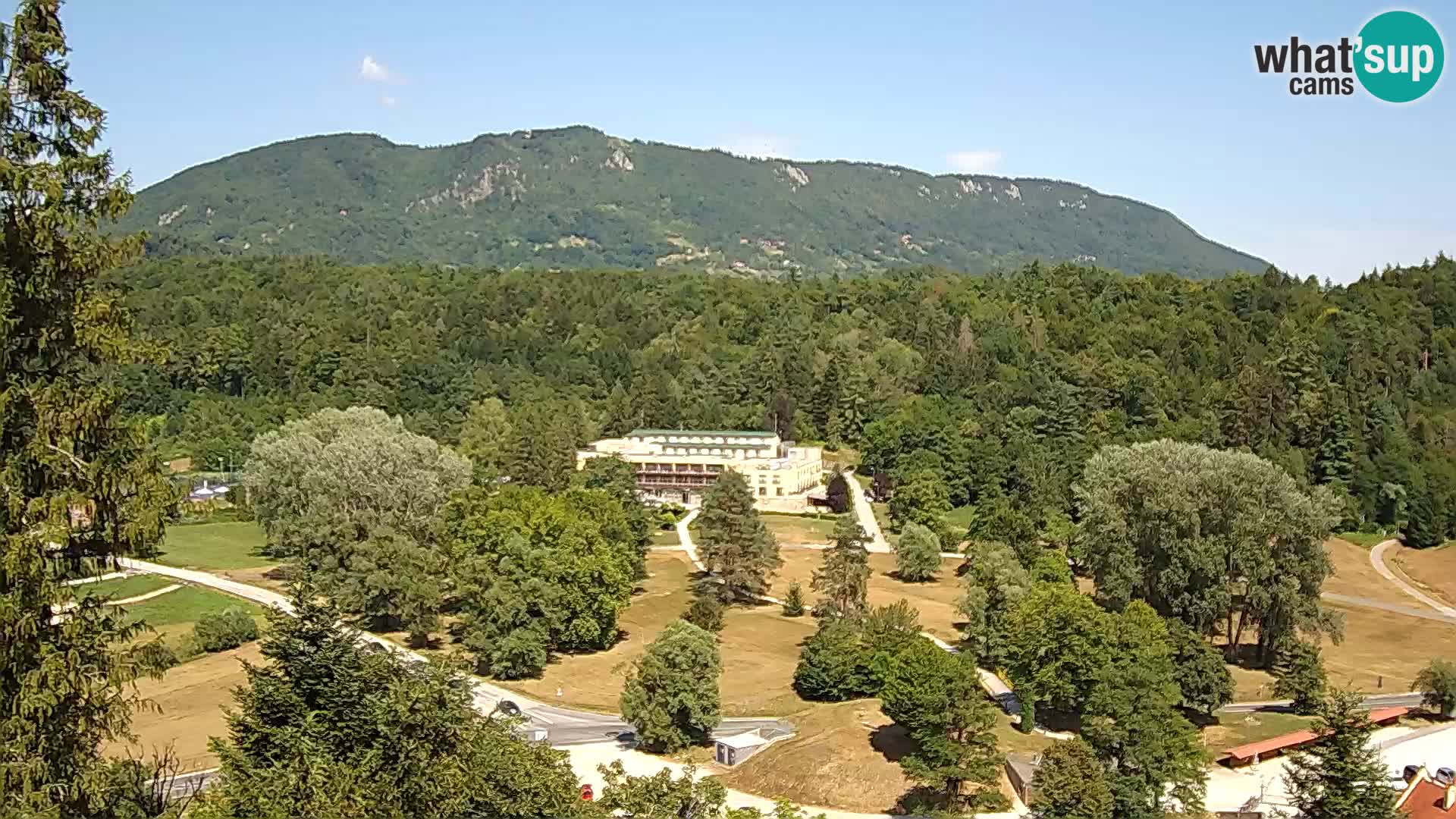 Trakošćan – pogled sa dvorca
