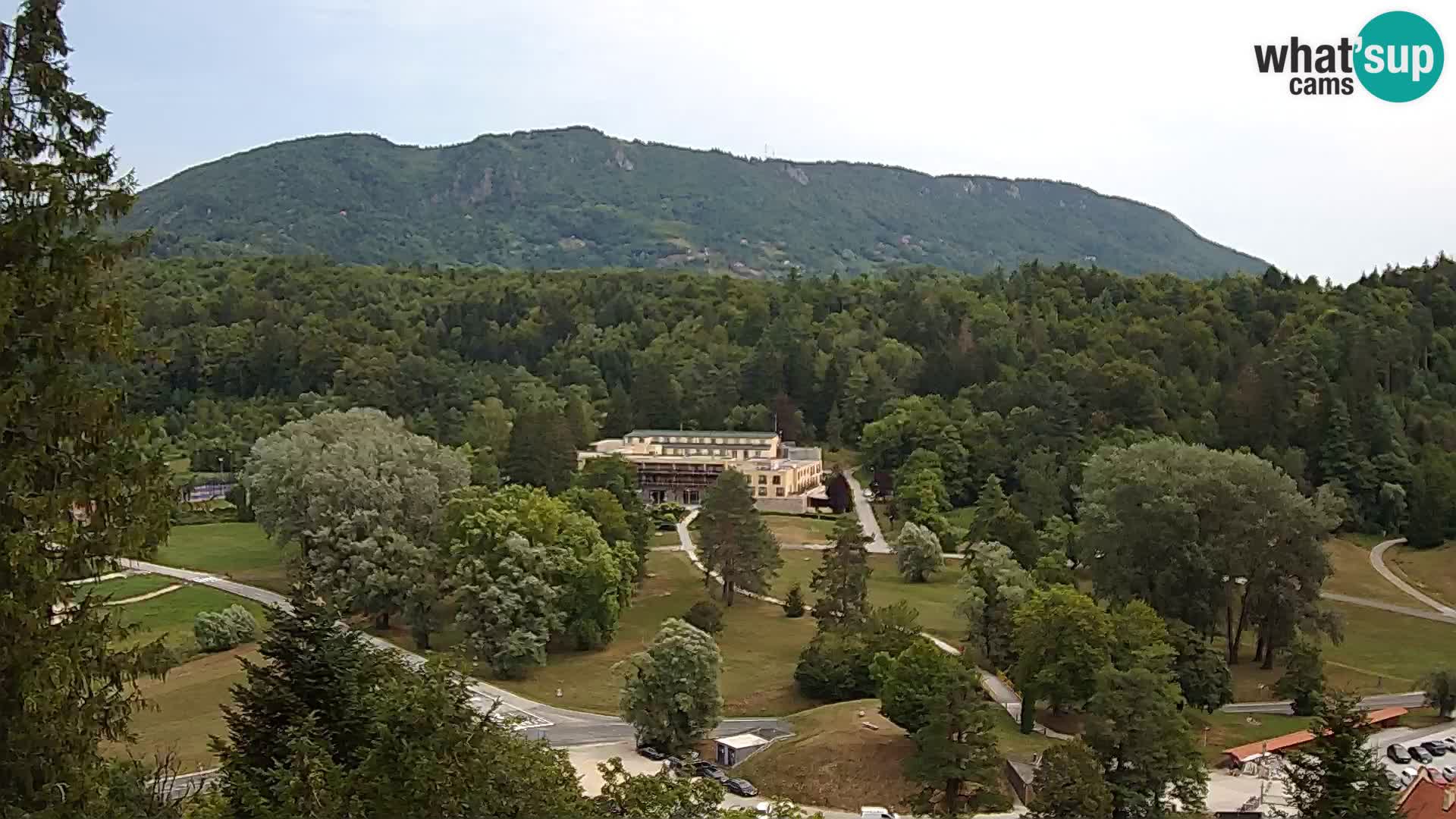 Trakošćan – pogled z dvorca