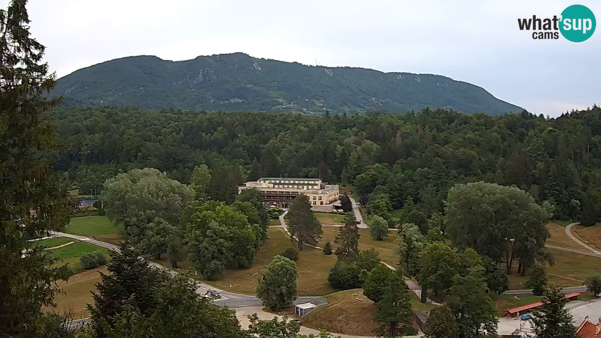 Trakošćan – view from castle