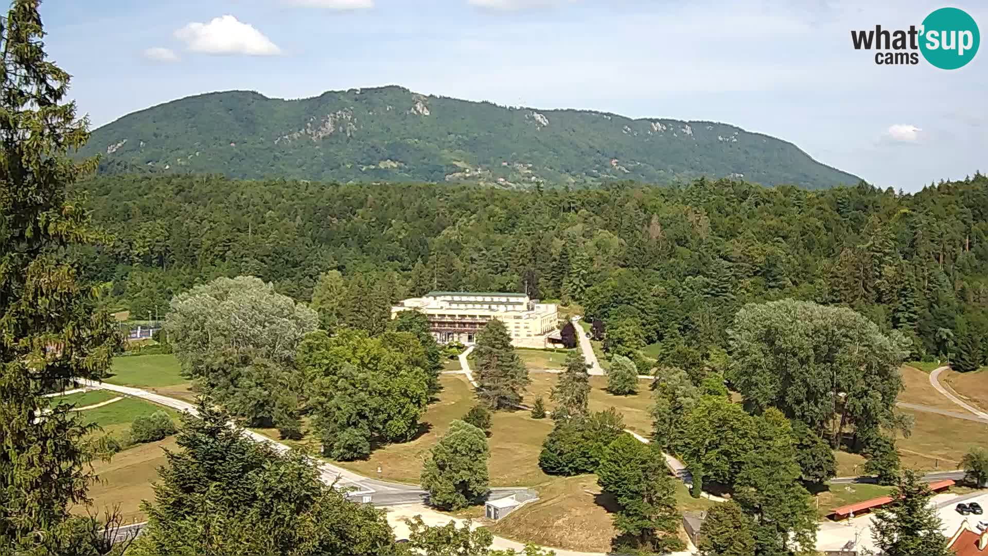 Trakošćan – Vista desde el castillo