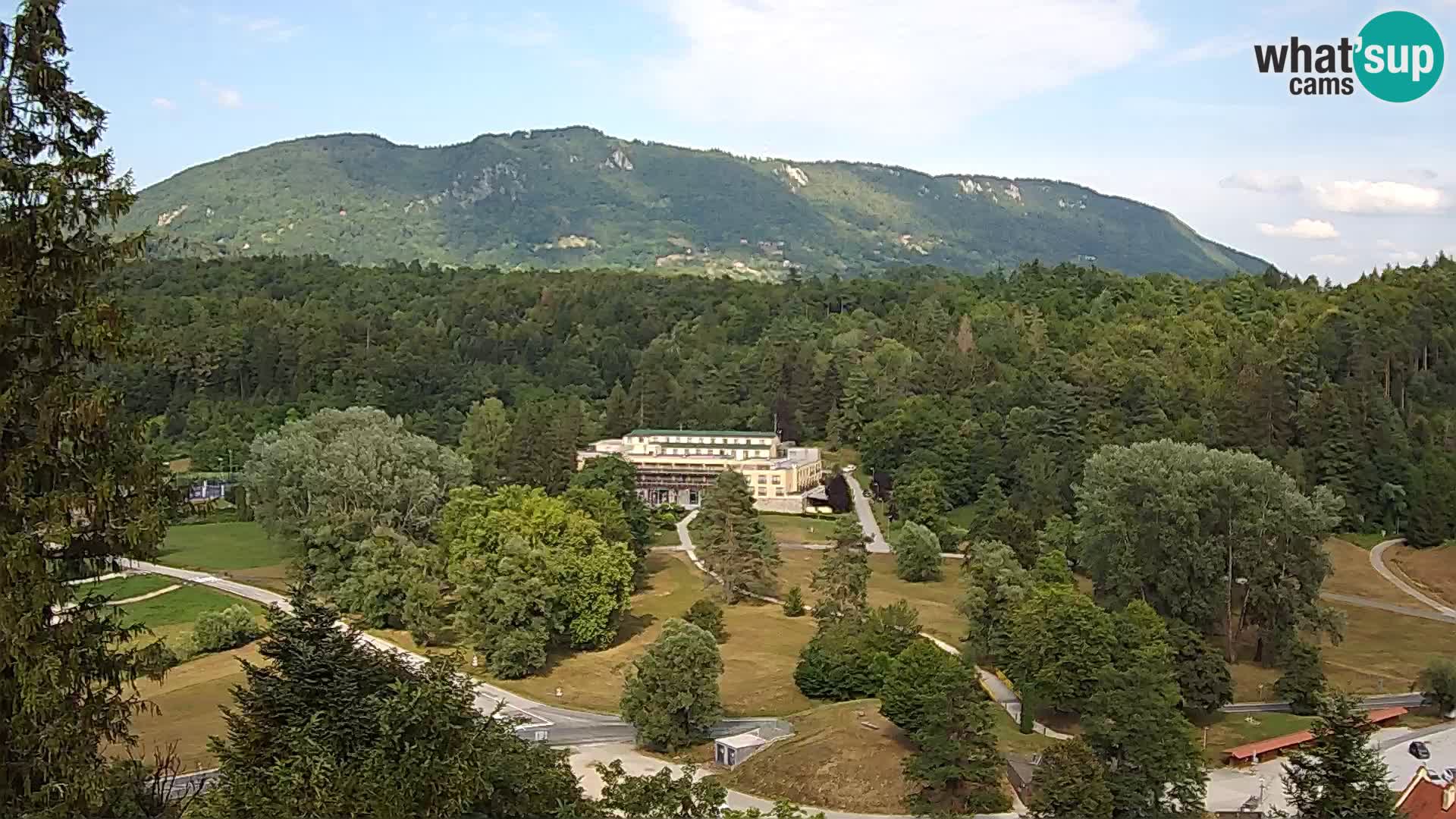 Trakošćan – pogled sa dvorca