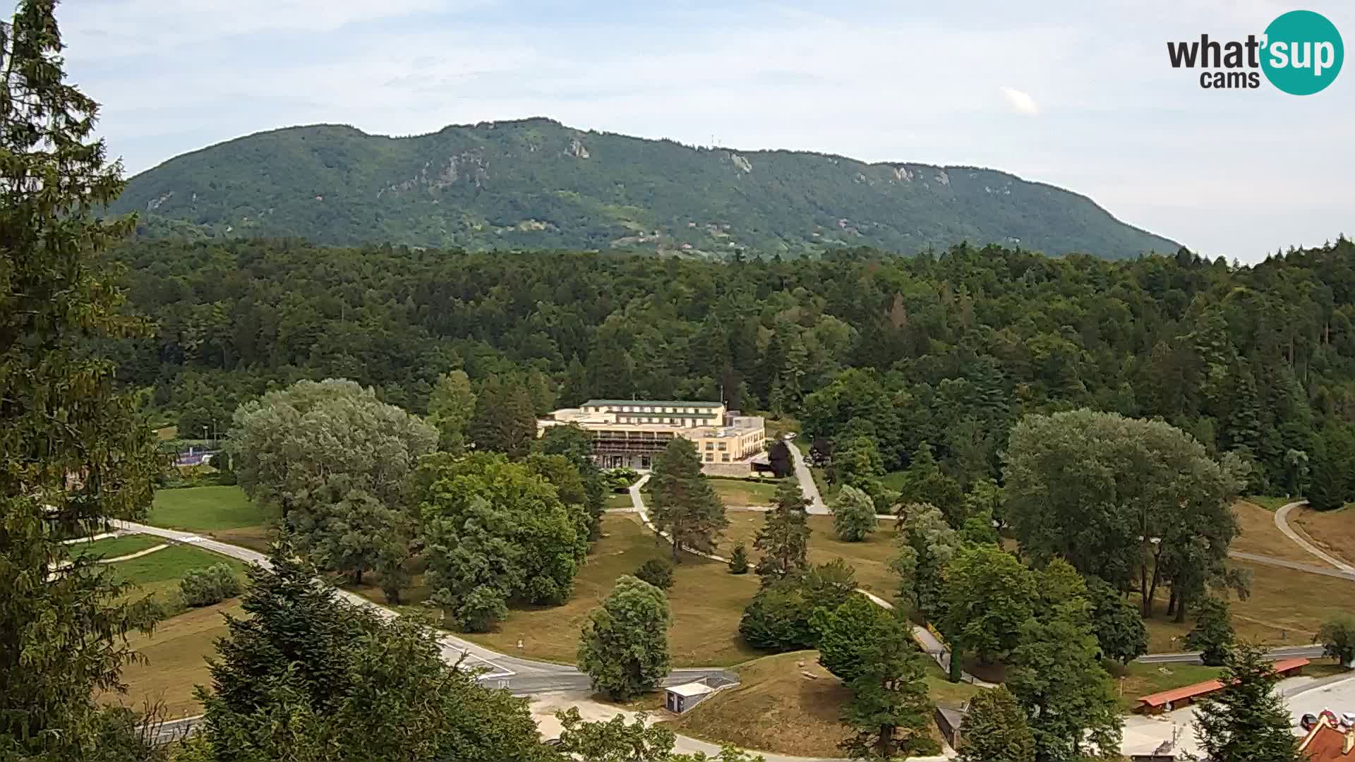 Trakošćan – pogled sa dvorca