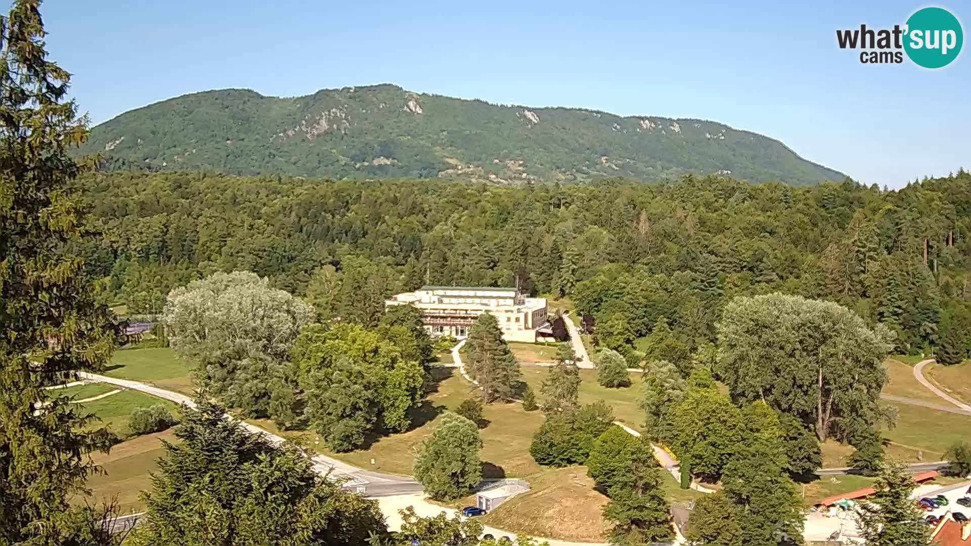 Trakošćan – pogled sa dvorca