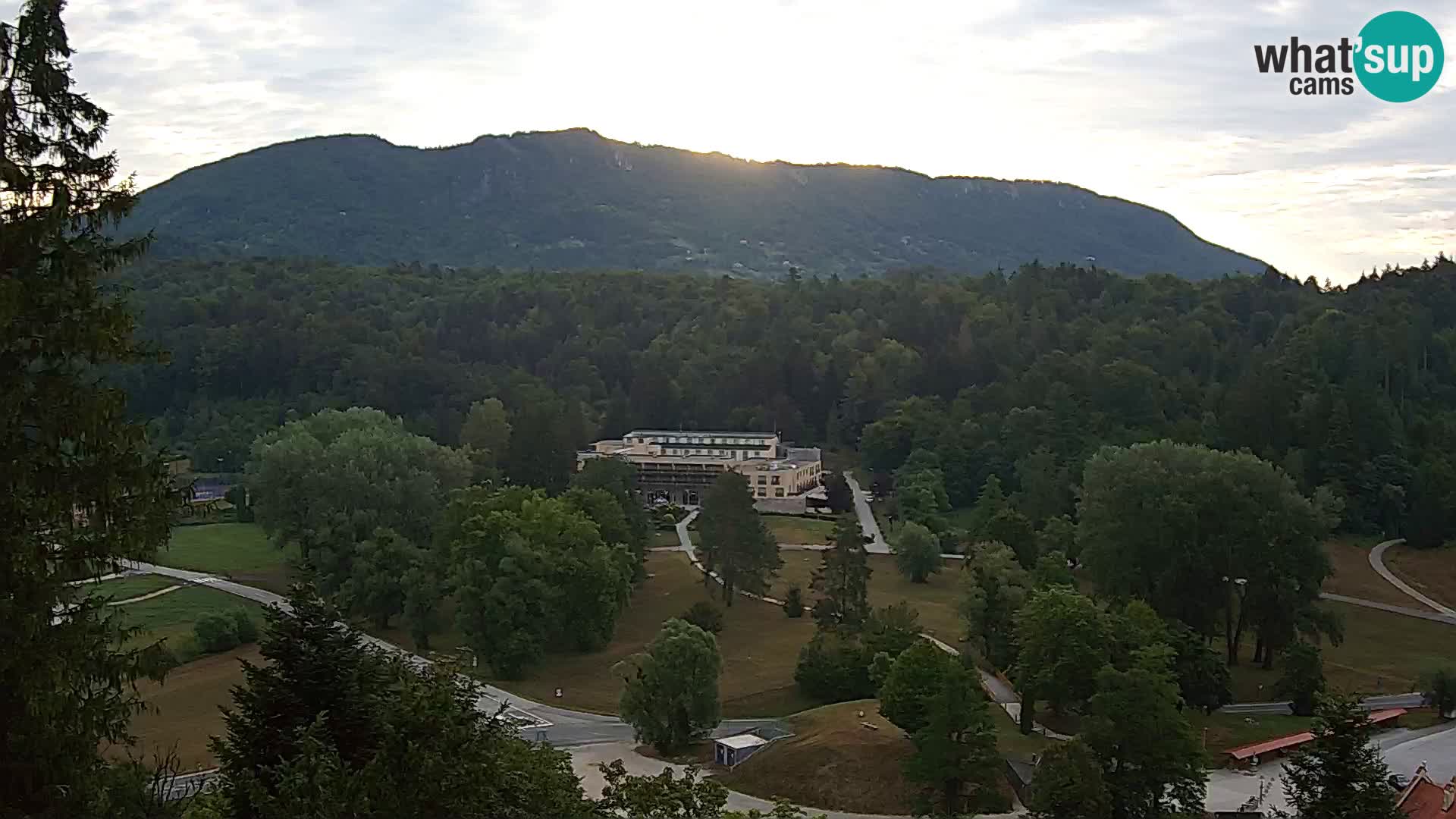 Trakošćan – Vista desde el castillo