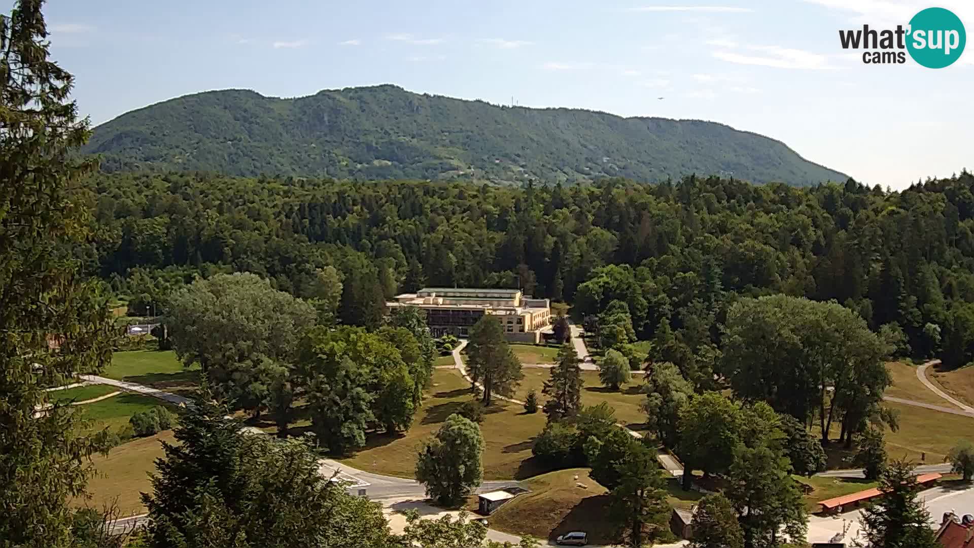 Trakošćan – Vista dal castello
