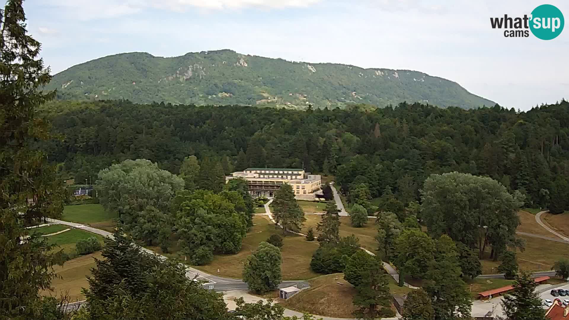 Trakošćan – Vista dal castello