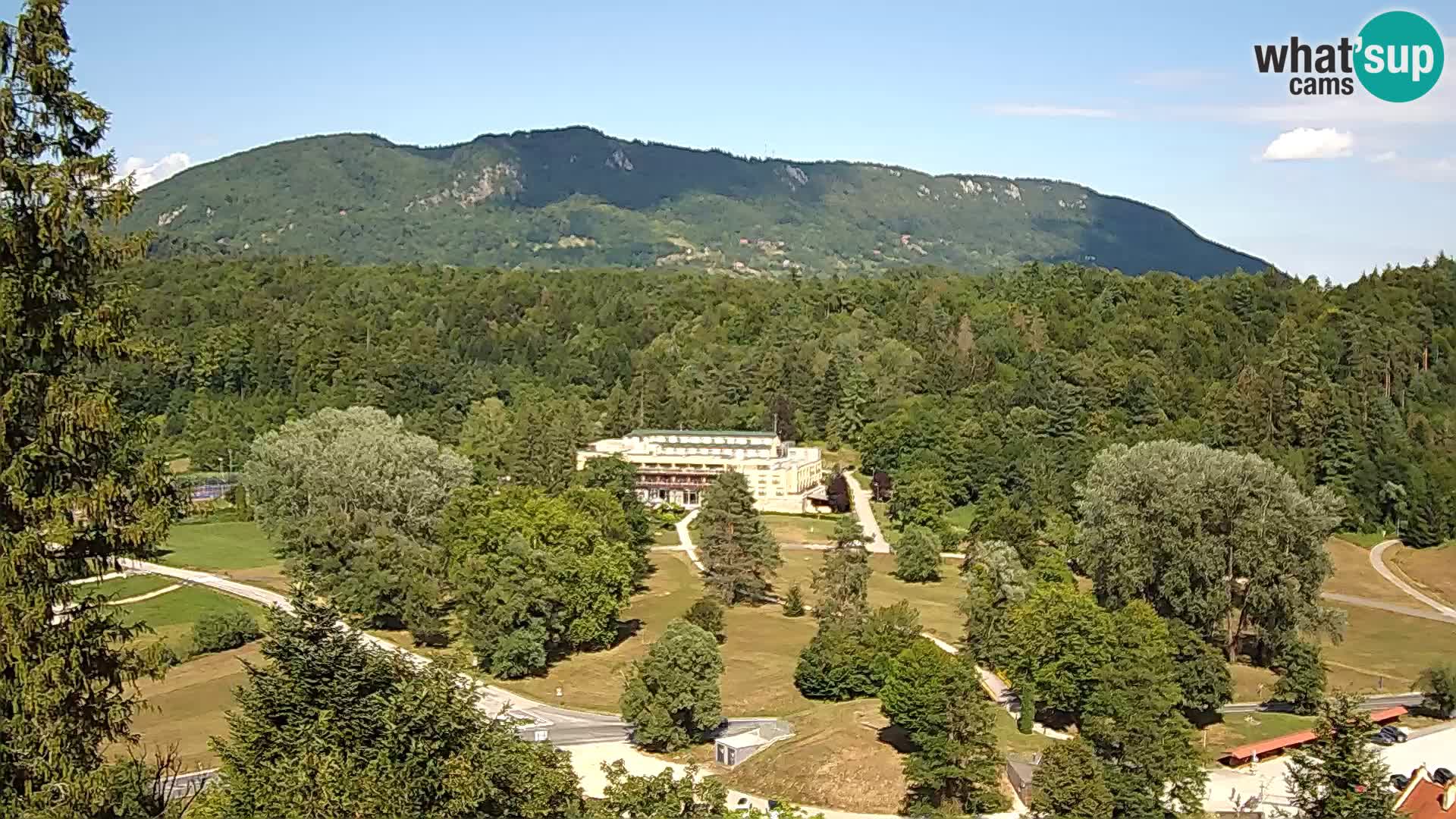 Trakošćan – Vista dal castello