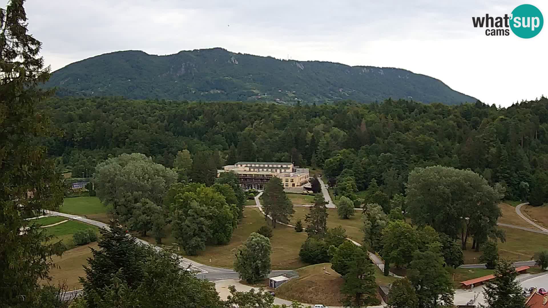 Trakošćan – Vista dal castello