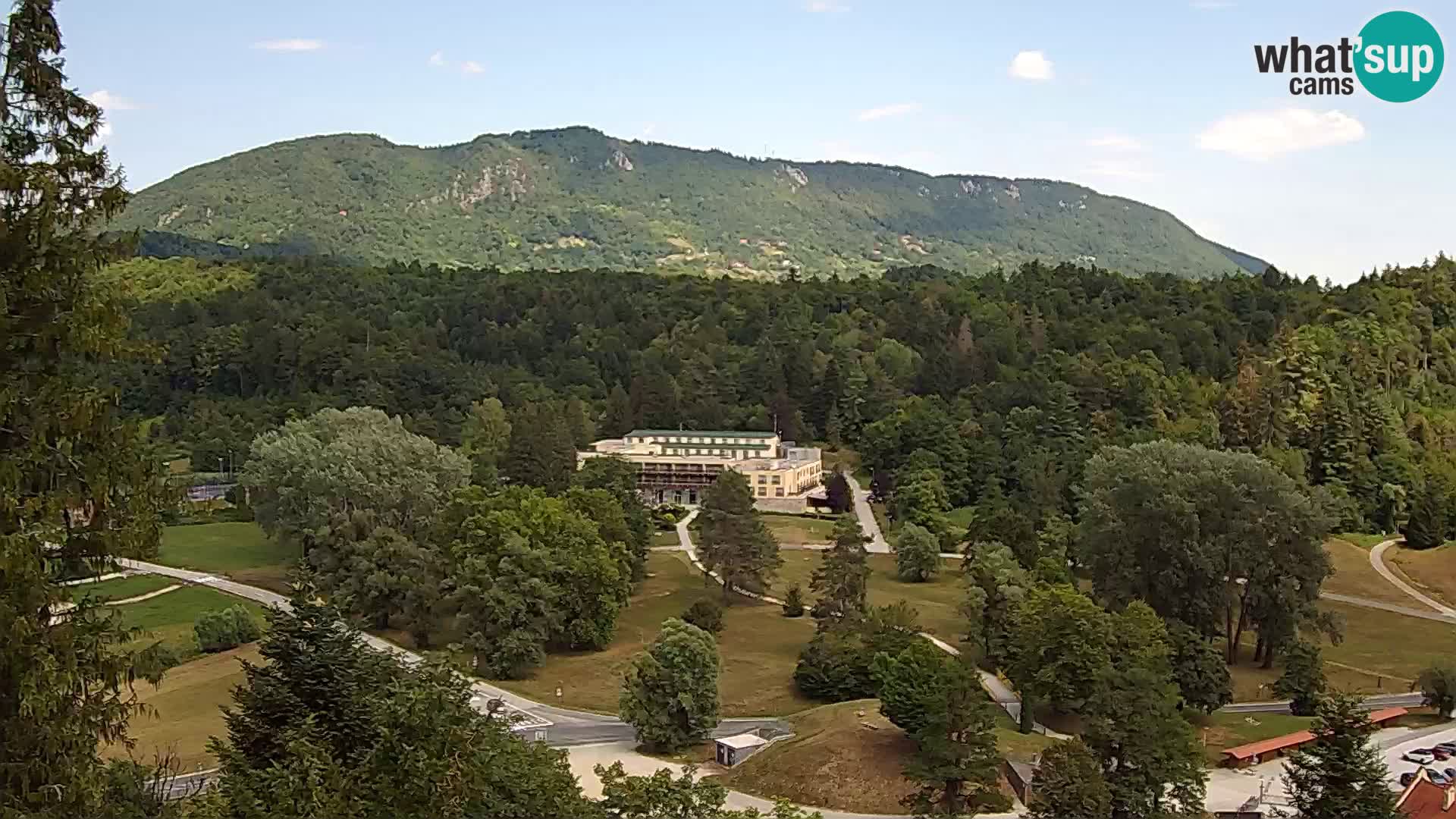 Trakošćan – view from castle