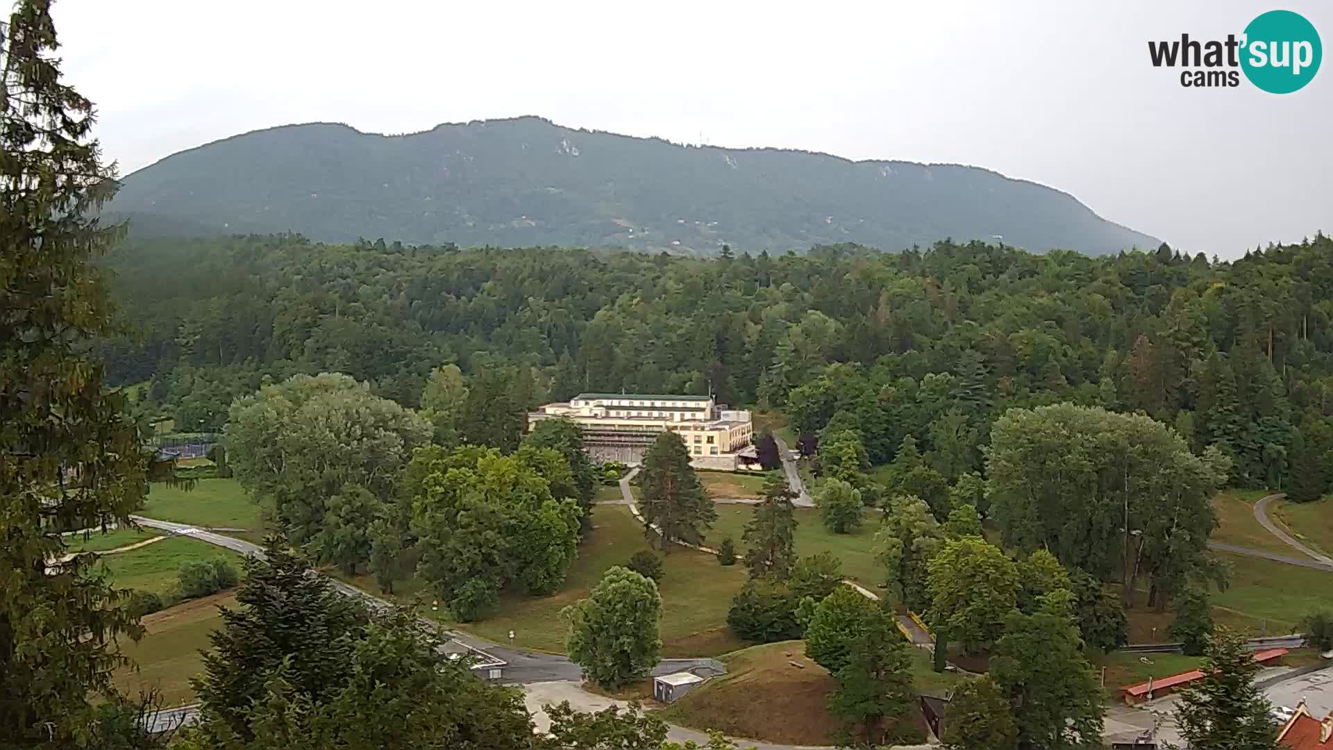 Trakošćan – pogled sa dvorca