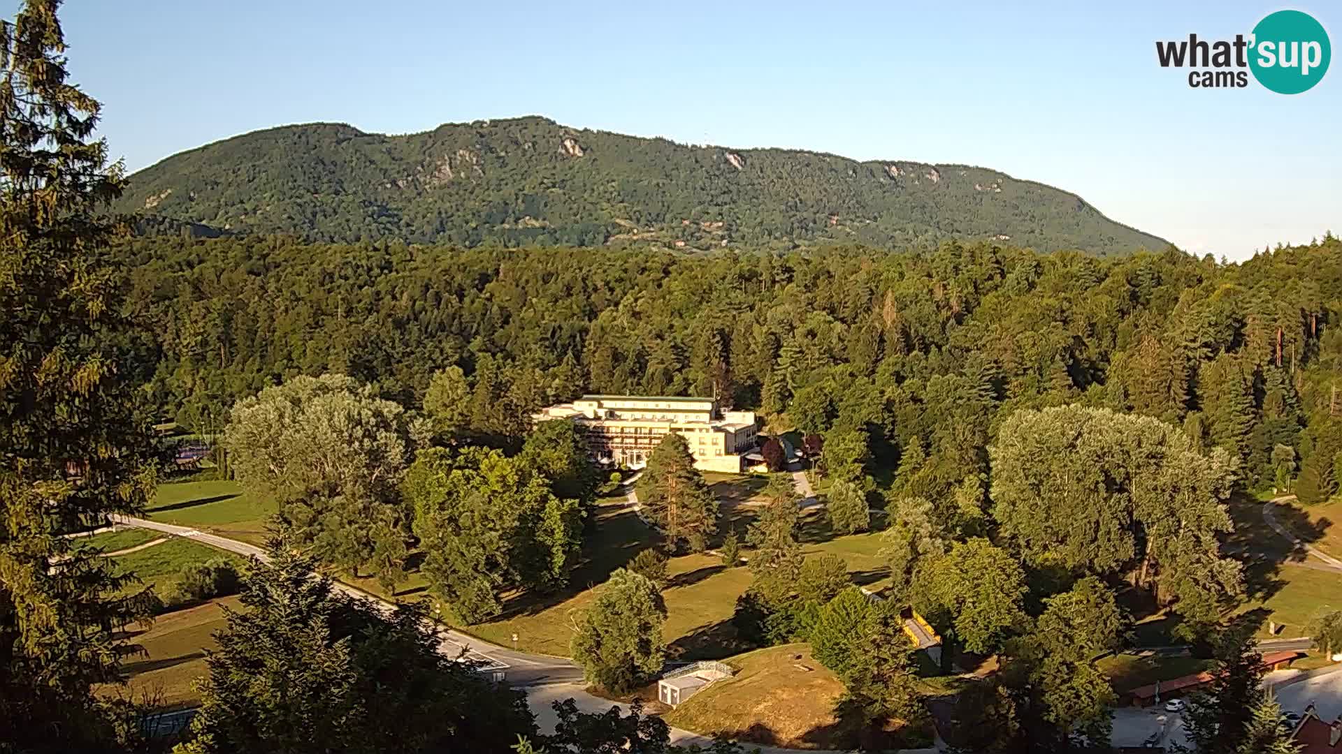 Trakošćan – pogled sa dvorca