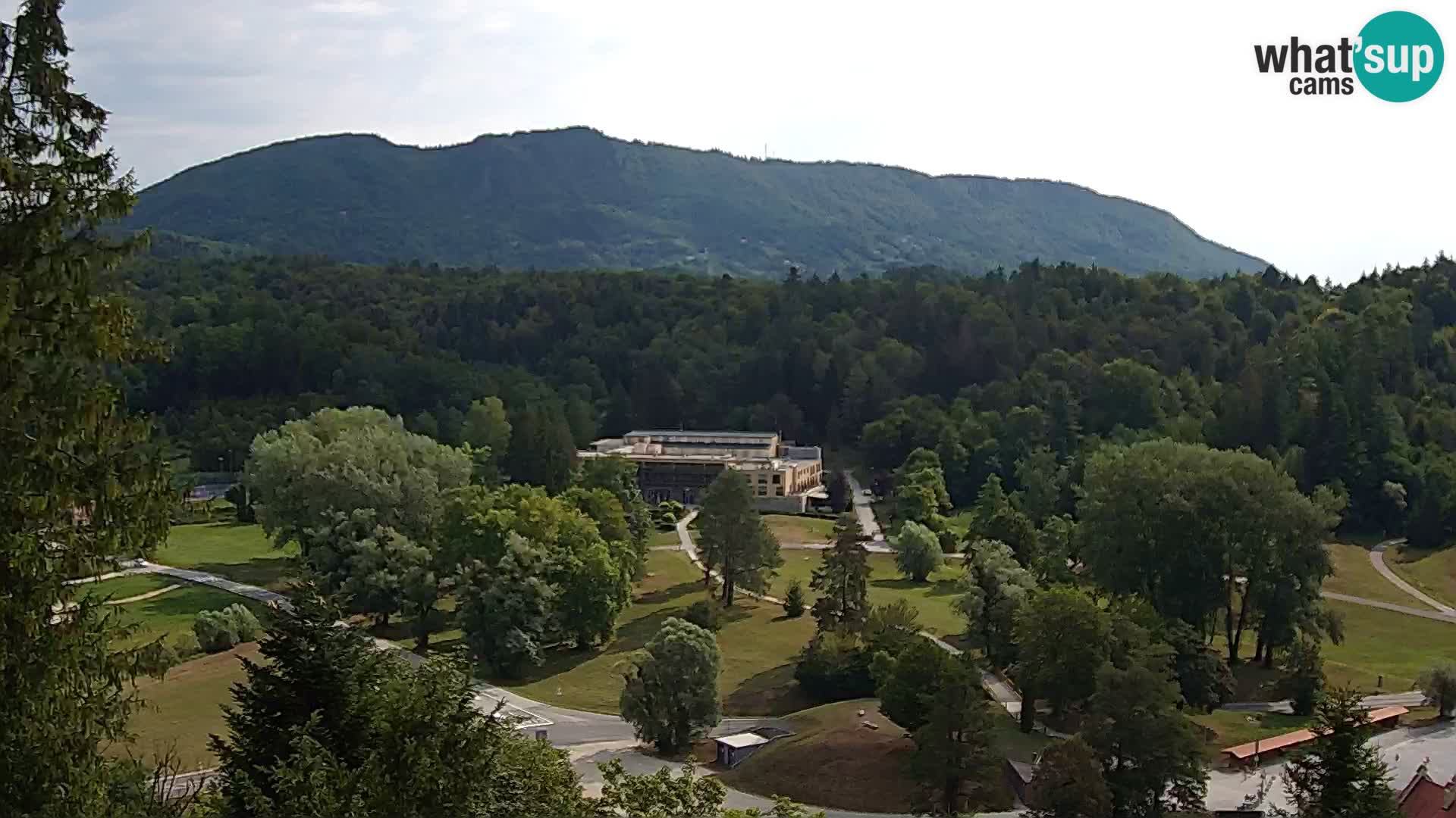 Trakošćan – Vista dal castello