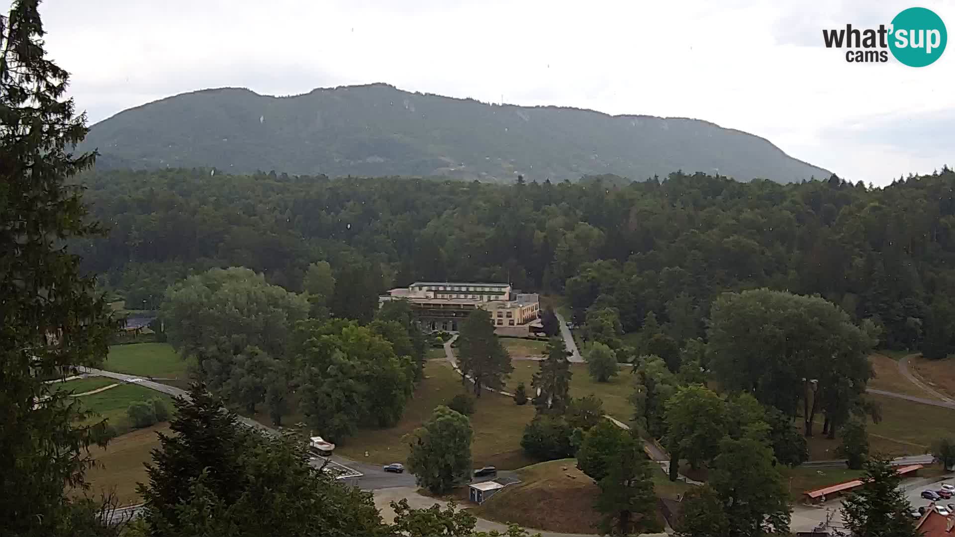 Trakošćan – Vista dal castello