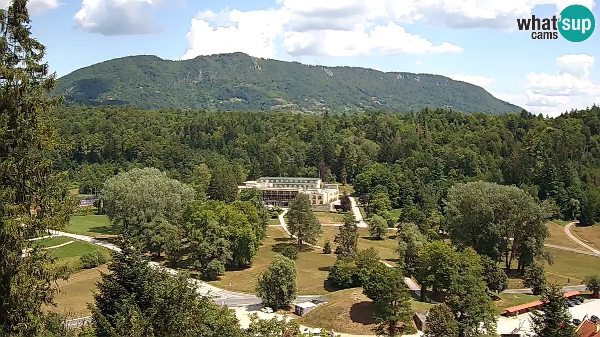 Trakošćan – Vista dal castello