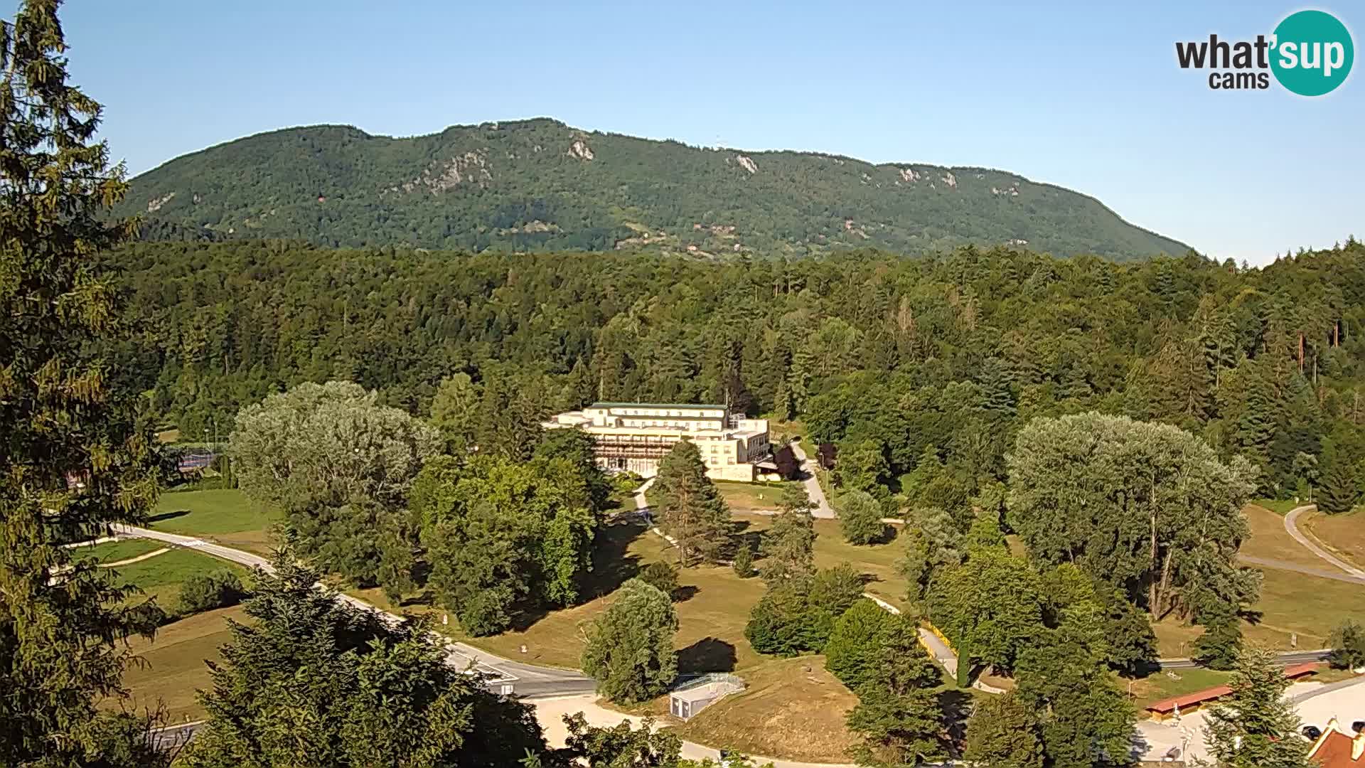 Trakošćan – Vista desde el castillo