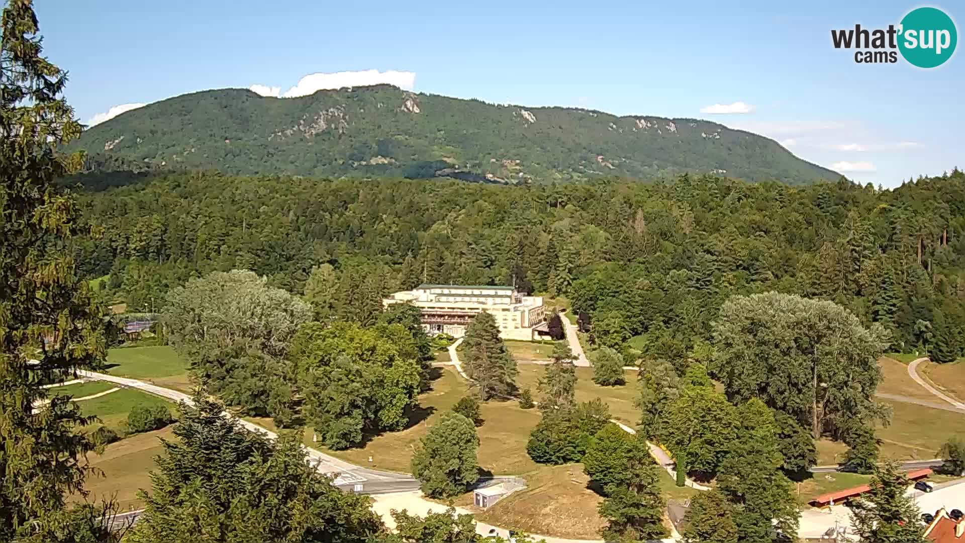 Trakošćan – view from castle