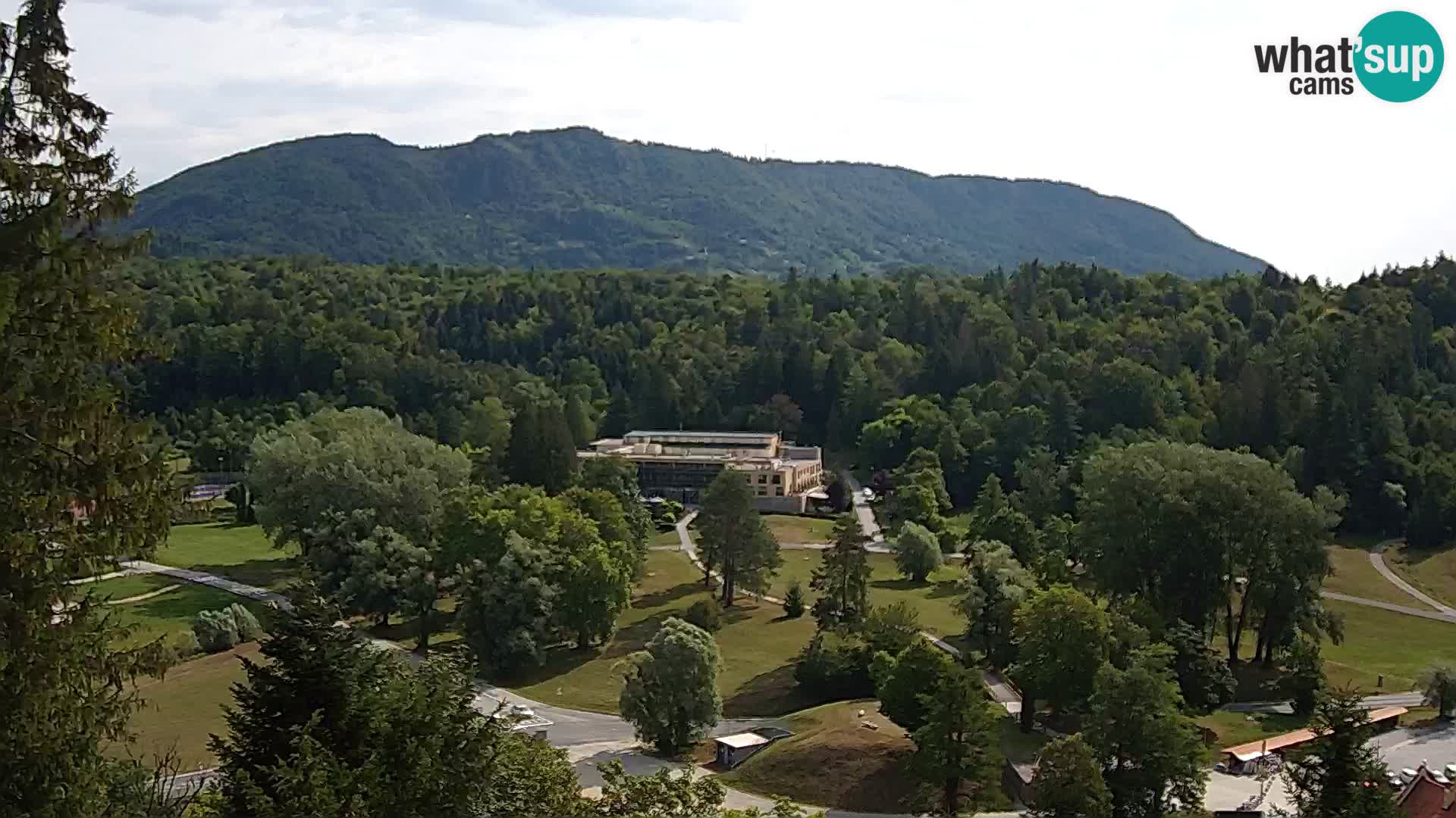 Trakošćan – pogled sa dvorca