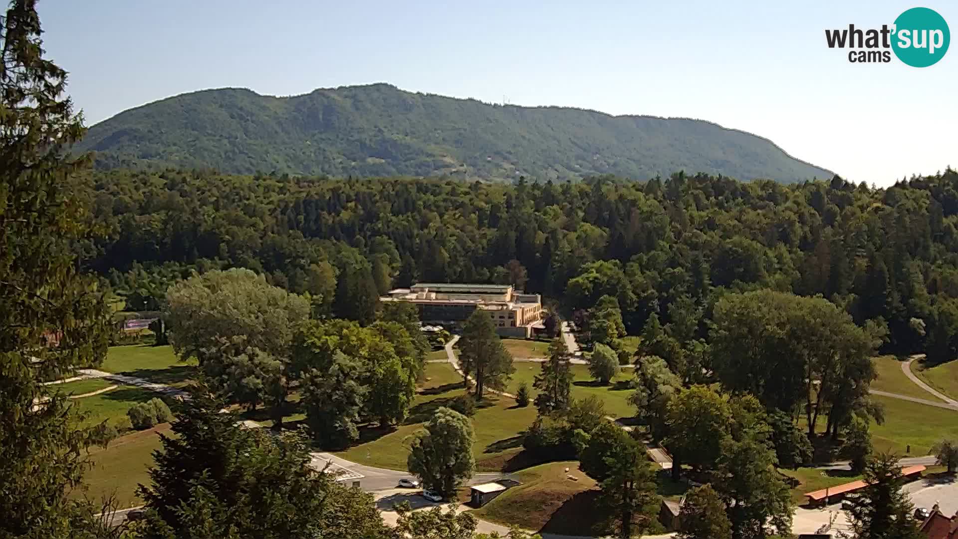 Trakošćan – pogled sa dvorca