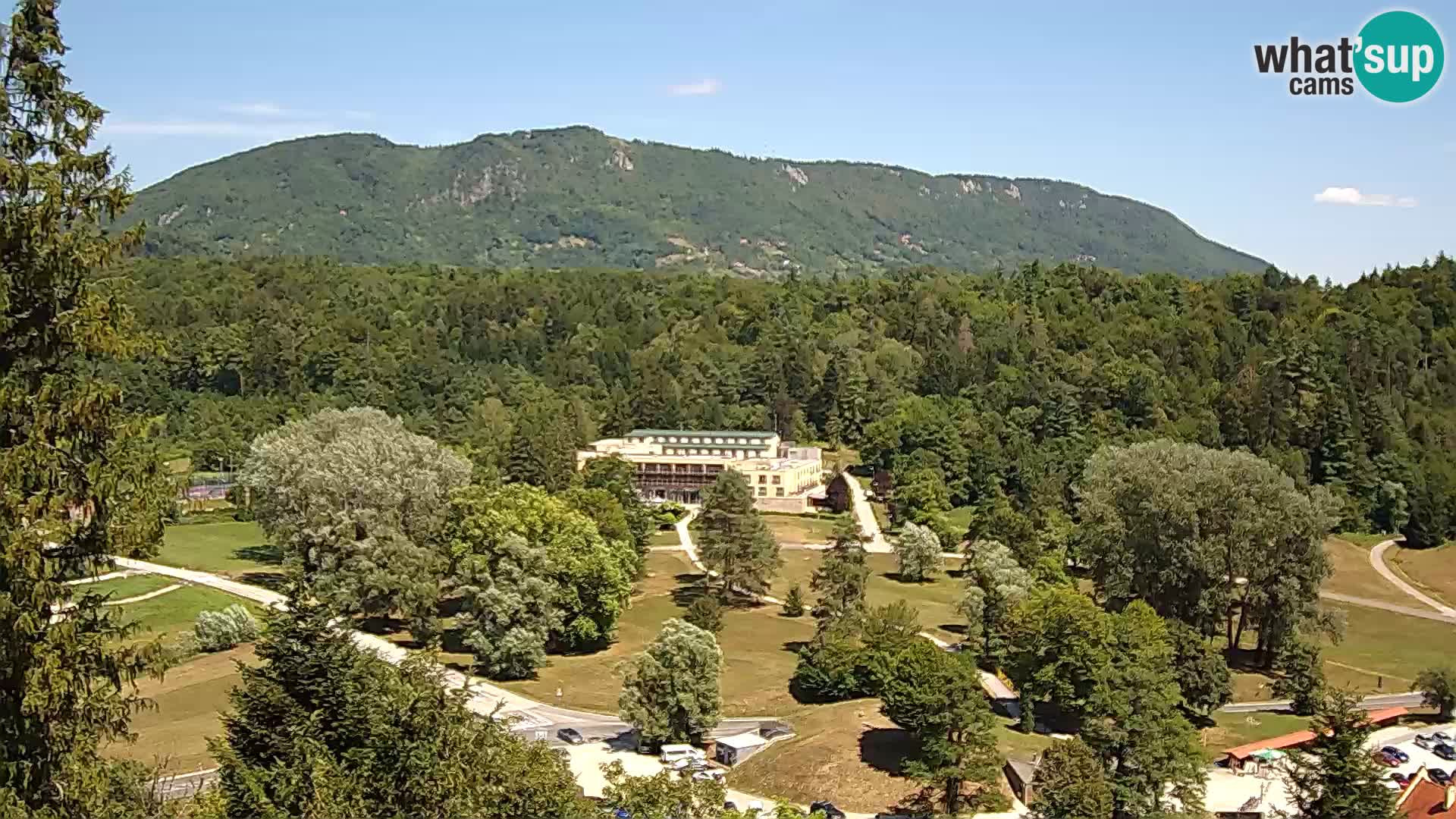 Trakošćan – Vista desde el castillo