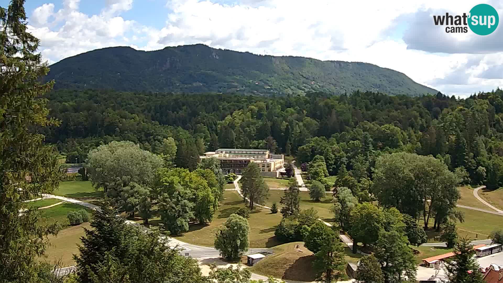 Trakošćan – pogled sa dvorca