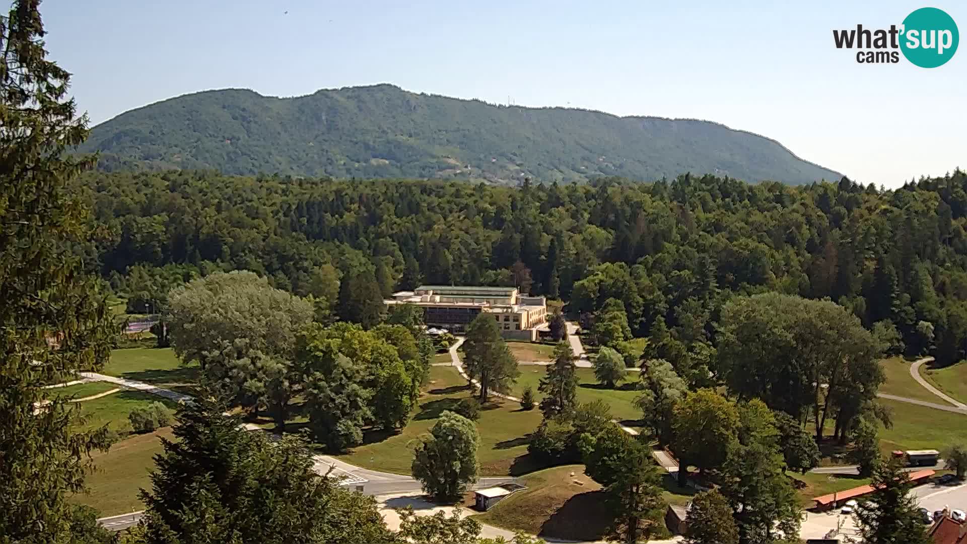 Trakošćan – Vista desde el castillo