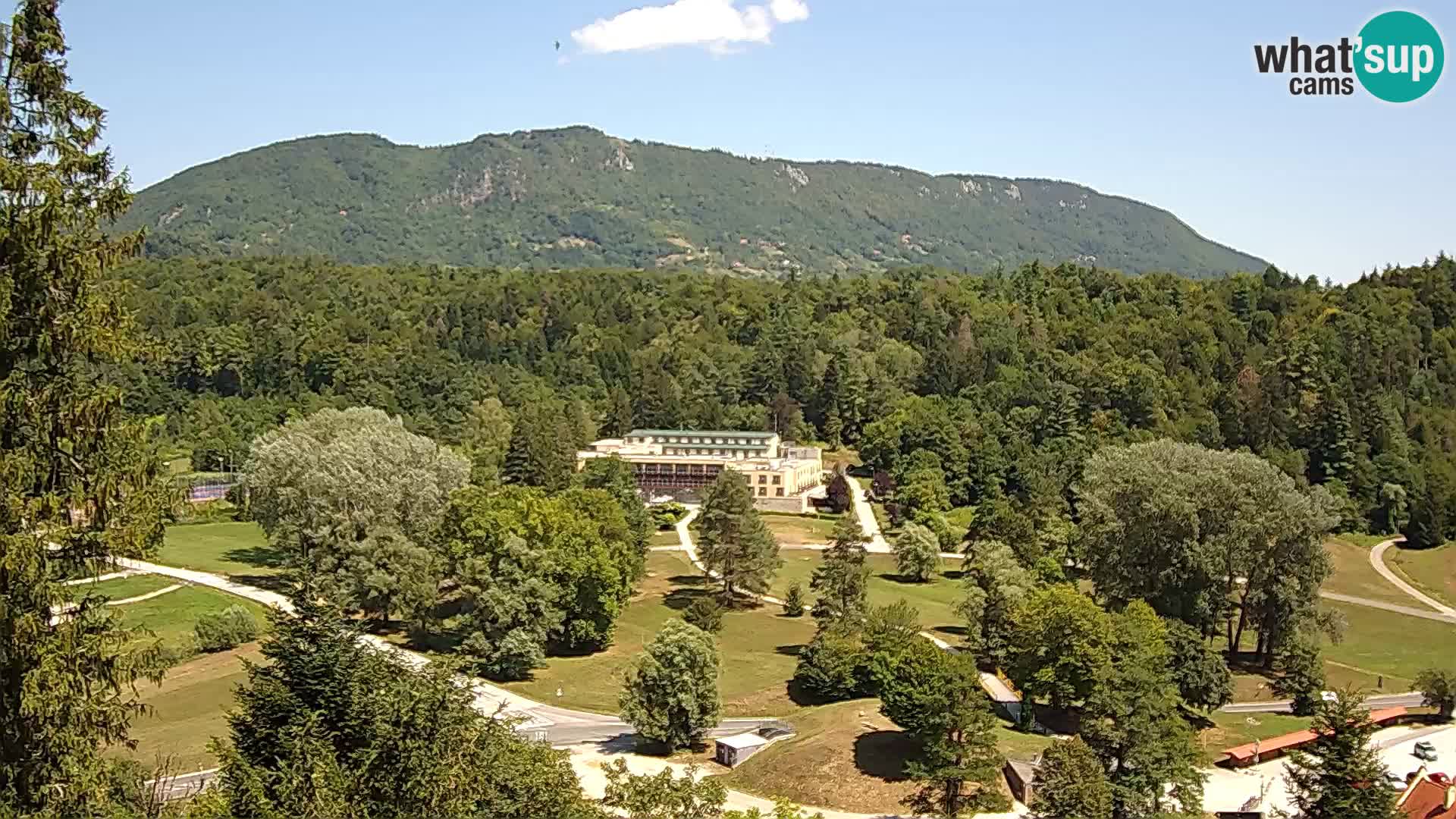 Trakošćan – view from castle
