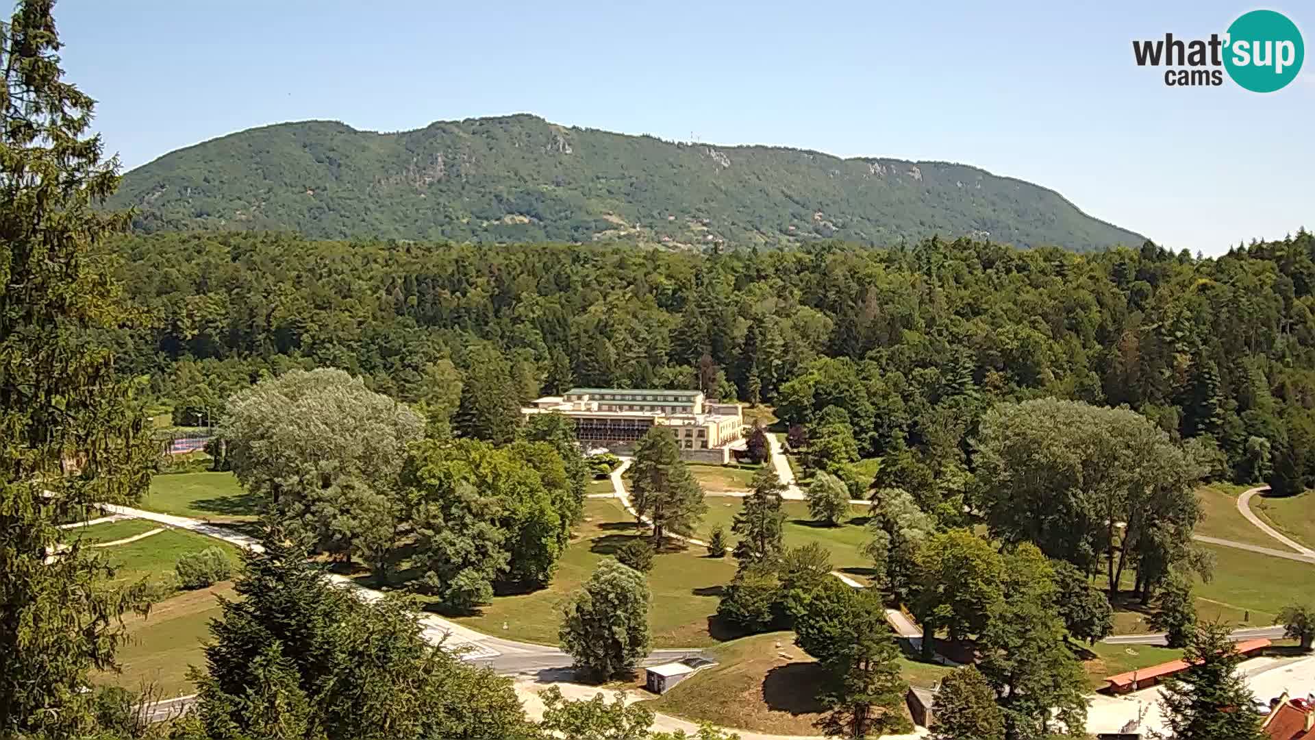 Trakošćan – Vista dal castello