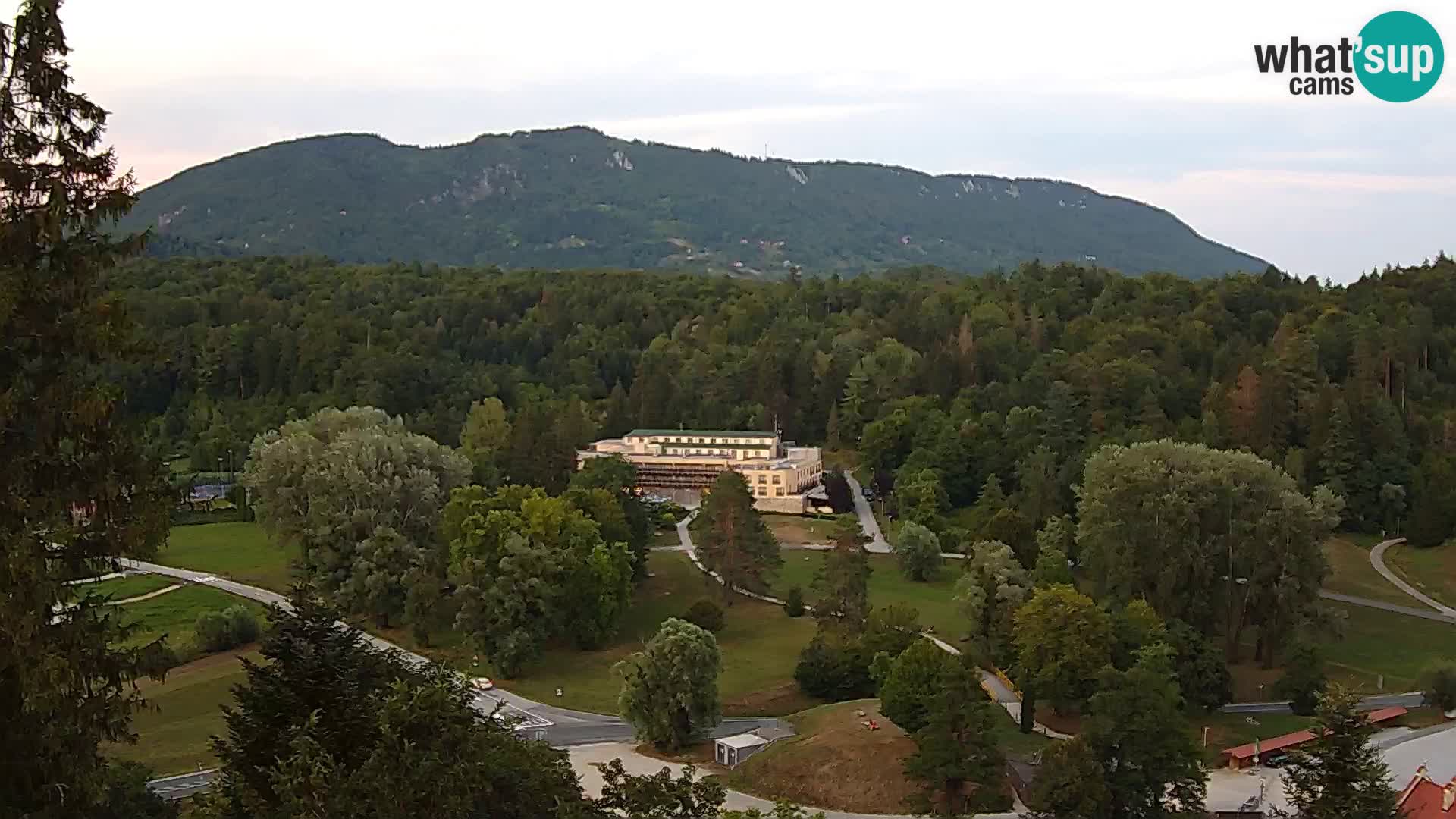 Trakošćan – pogled sa dvorca