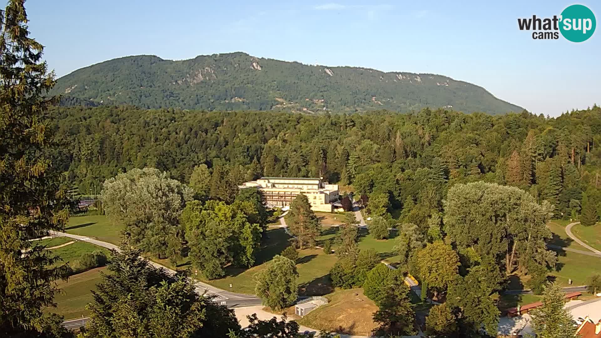 Trakošćan – Vista dal castello