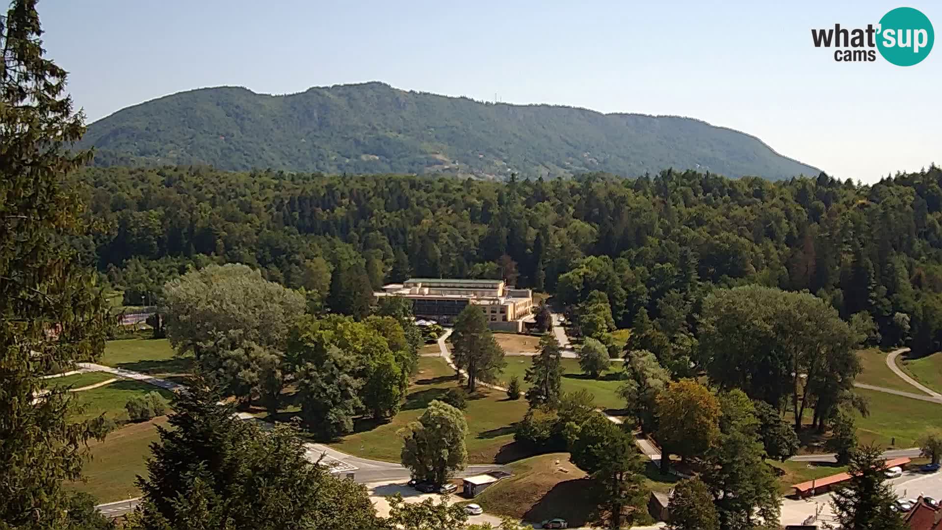 Trakošćan – pogled sa dvorca