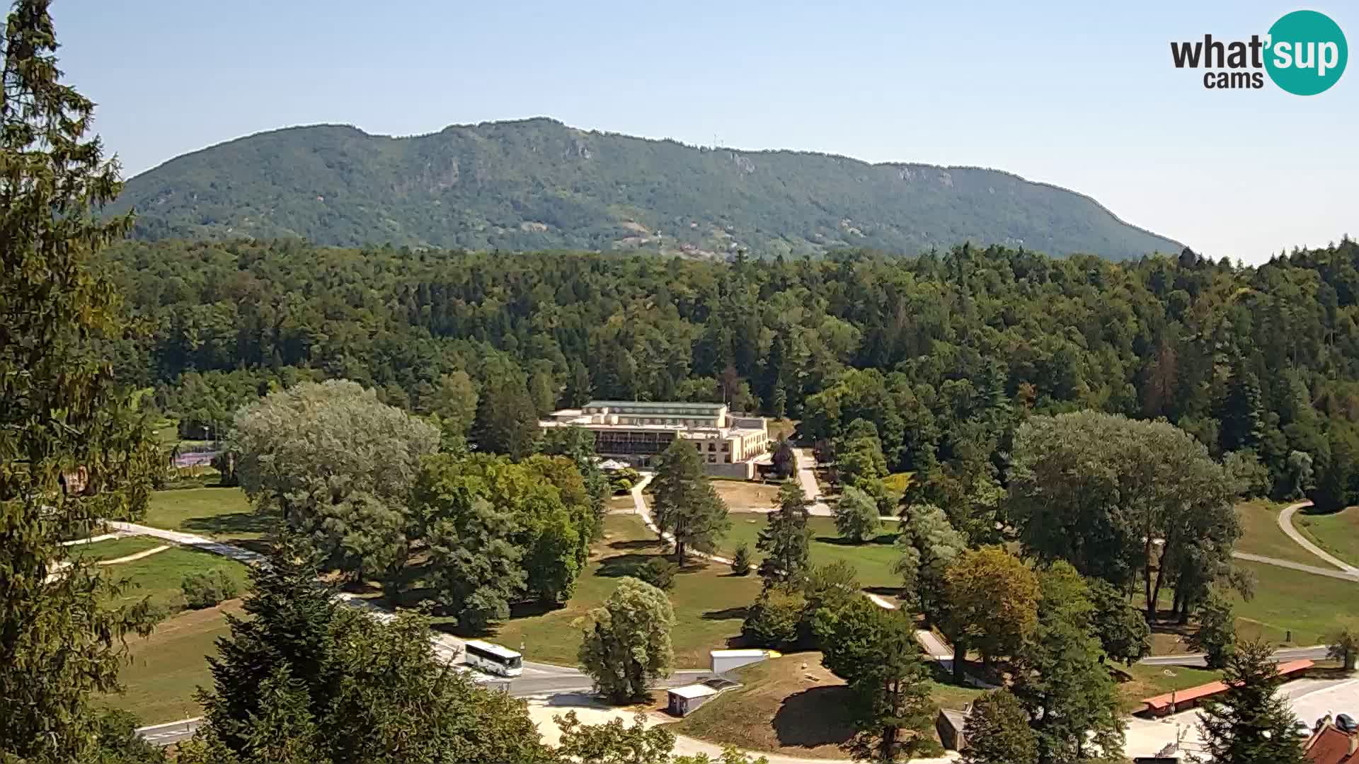 Trakošćan – view from castle