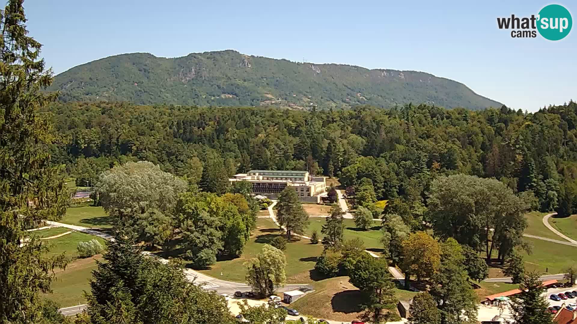 Trakošćan – view from castle