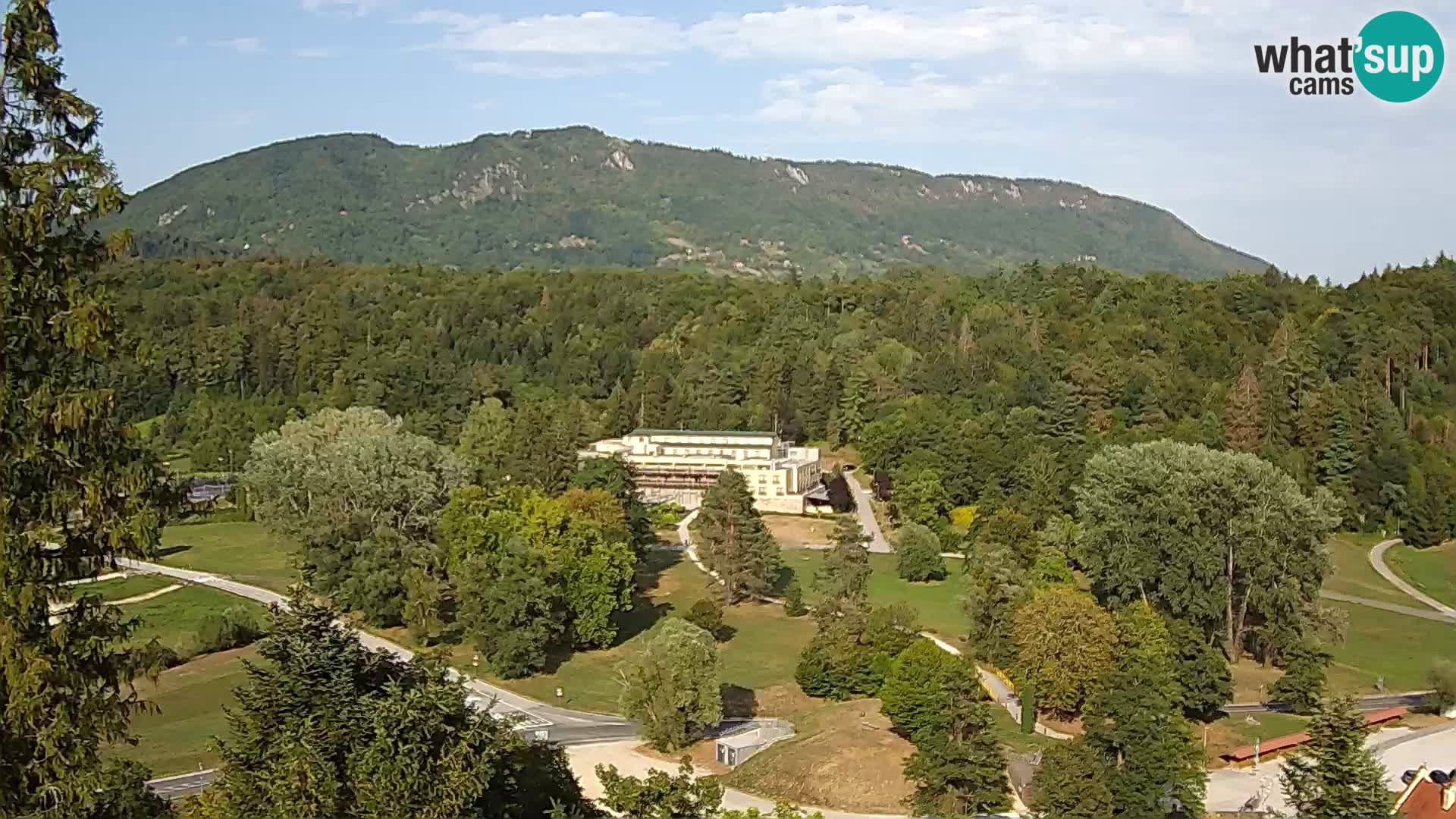 Trakošćan – Vista dal castello