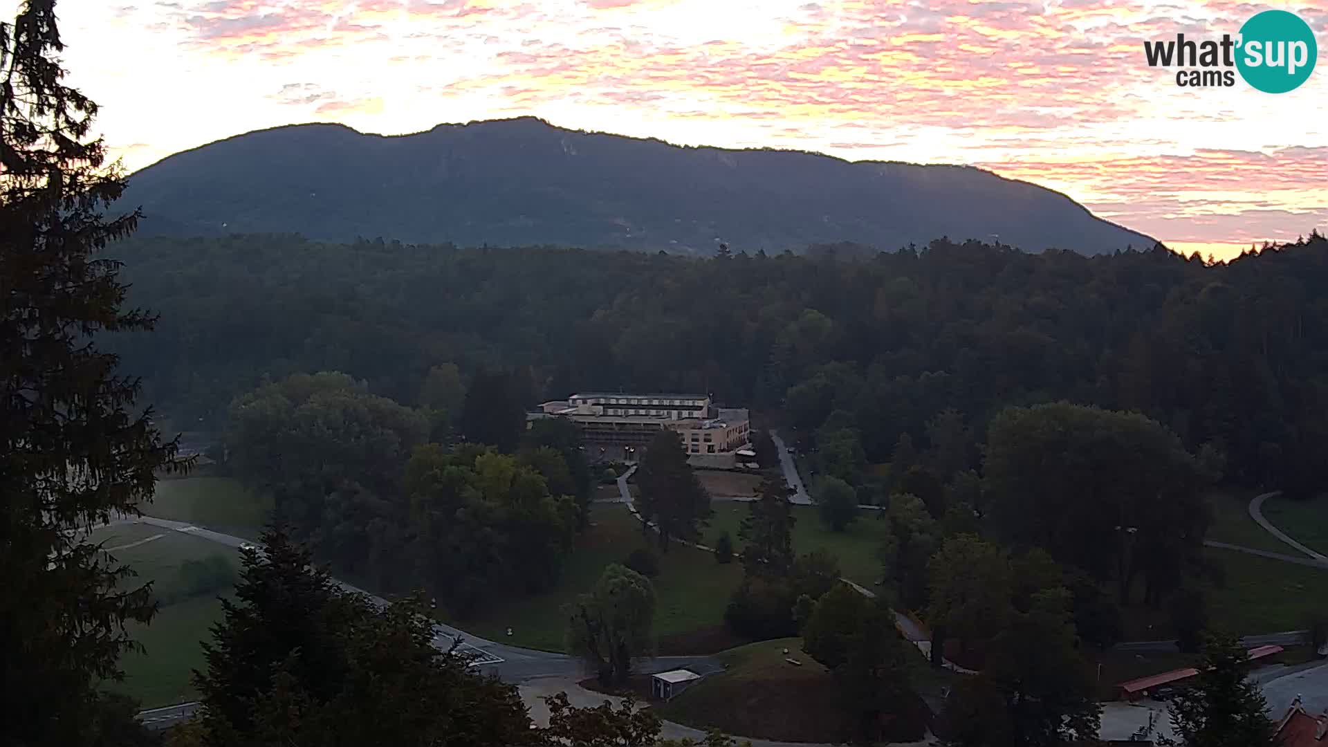 Trakošćan – Vista dal castello