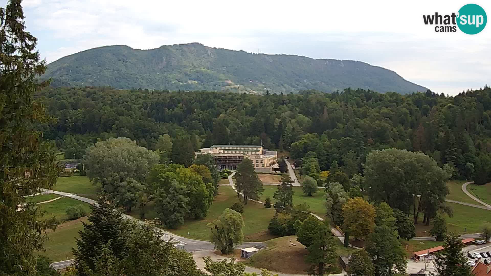 Trakošćan – view from castle