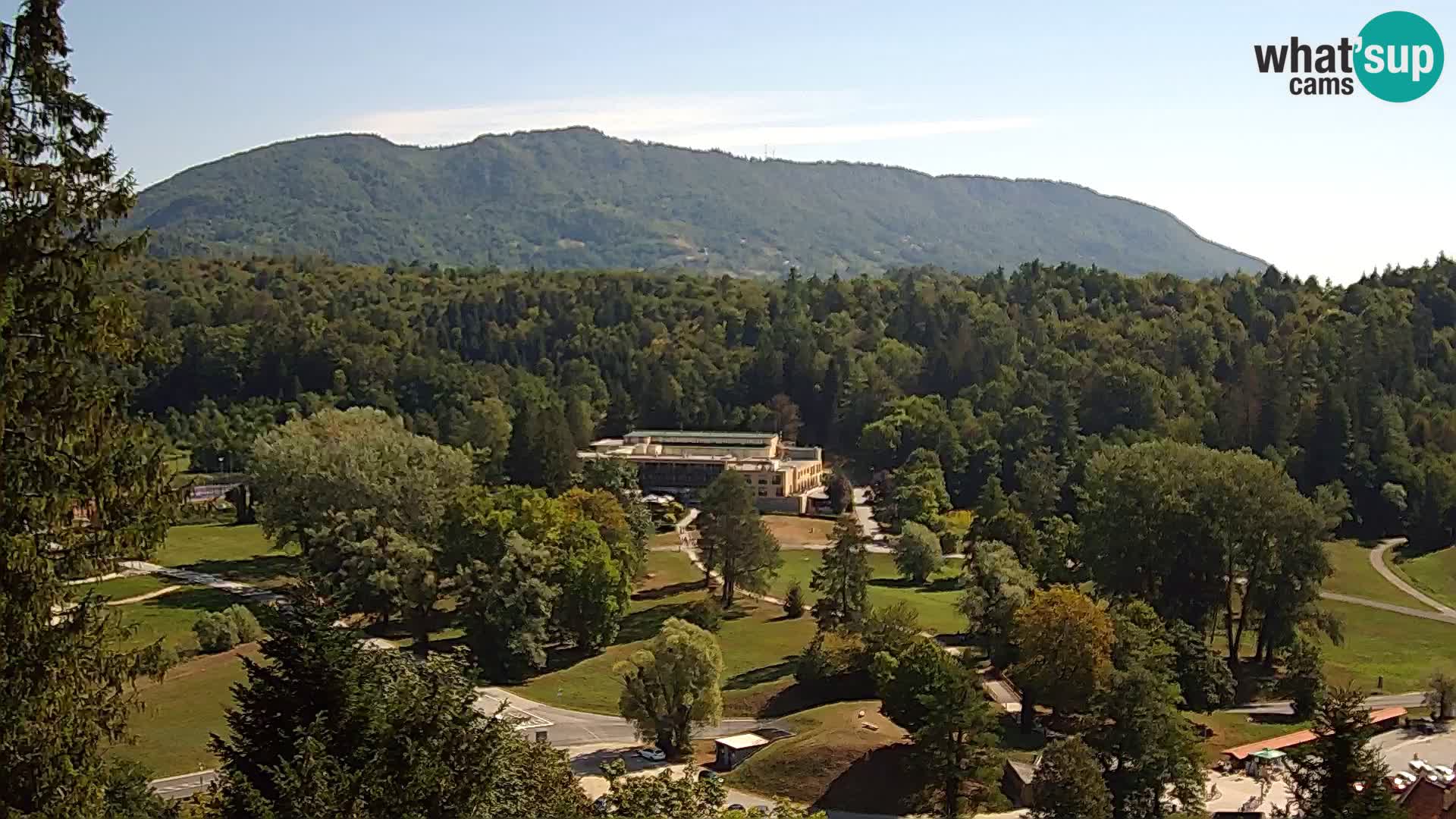Trakošćan – Vista desde el castillo