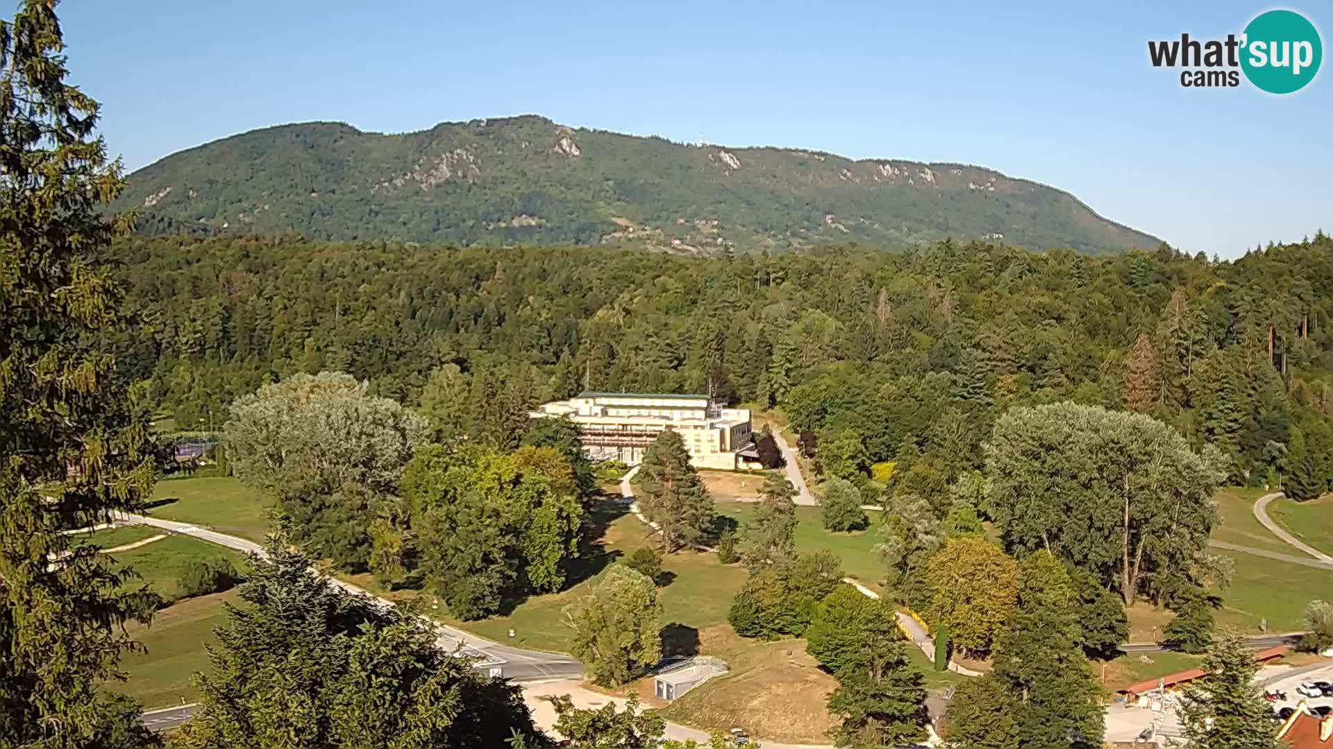 Trakošćan – Vista desde el castillo