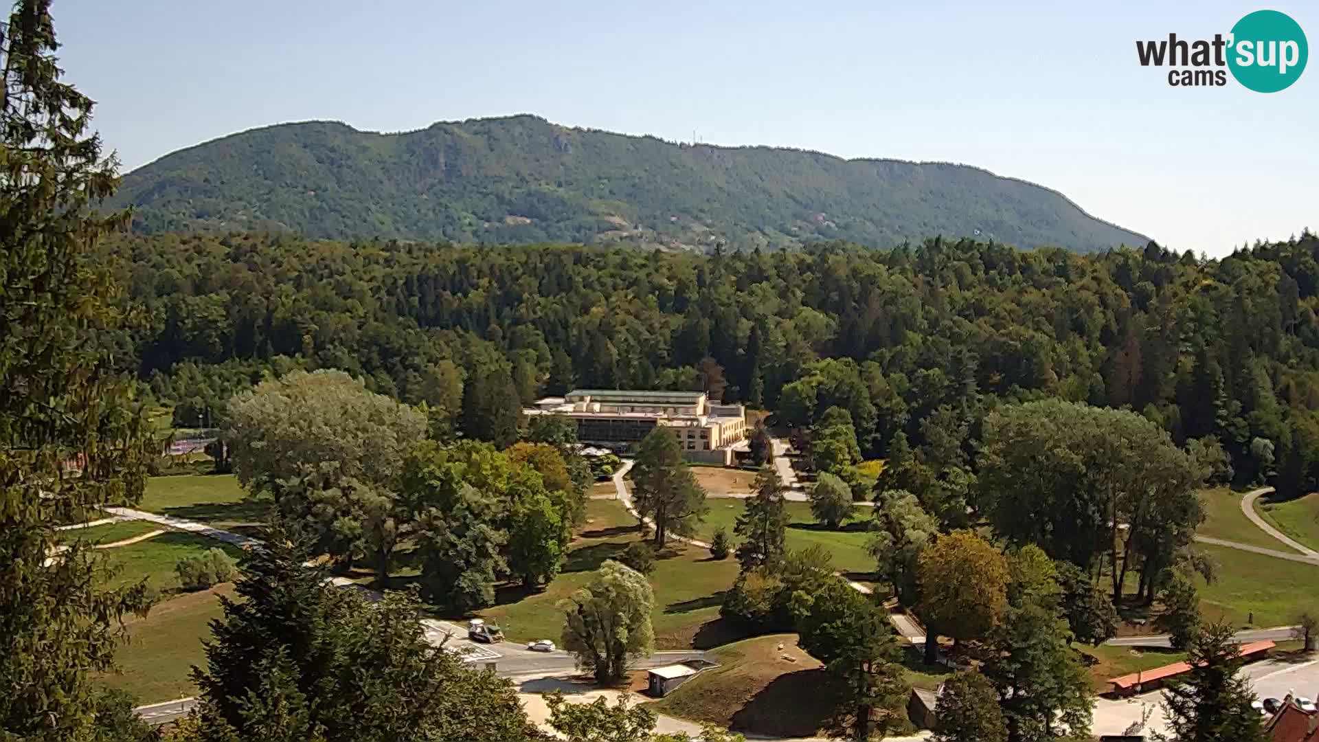 Trakošćan – view from castle