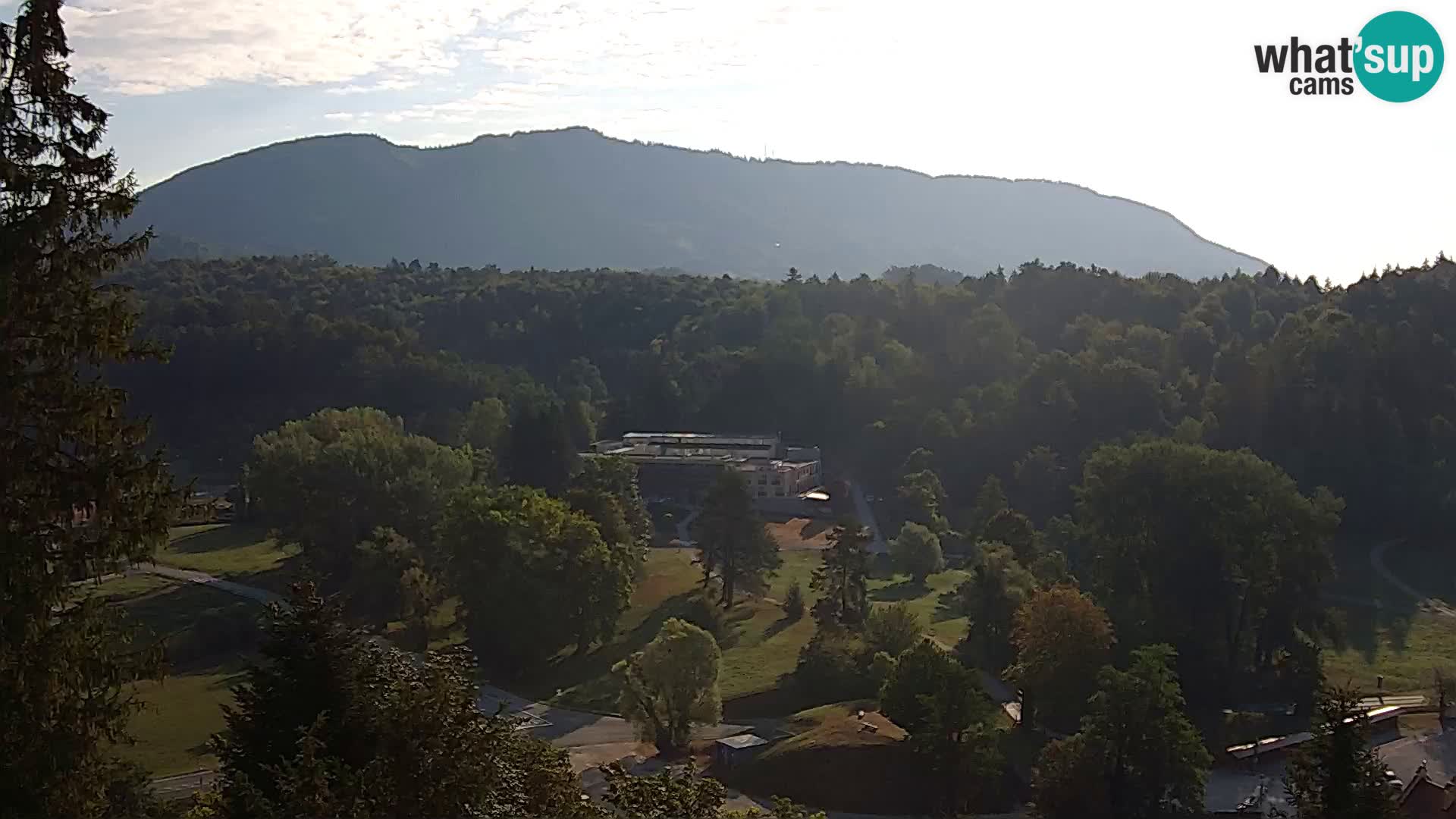 Trakošćan – Vista dal castello