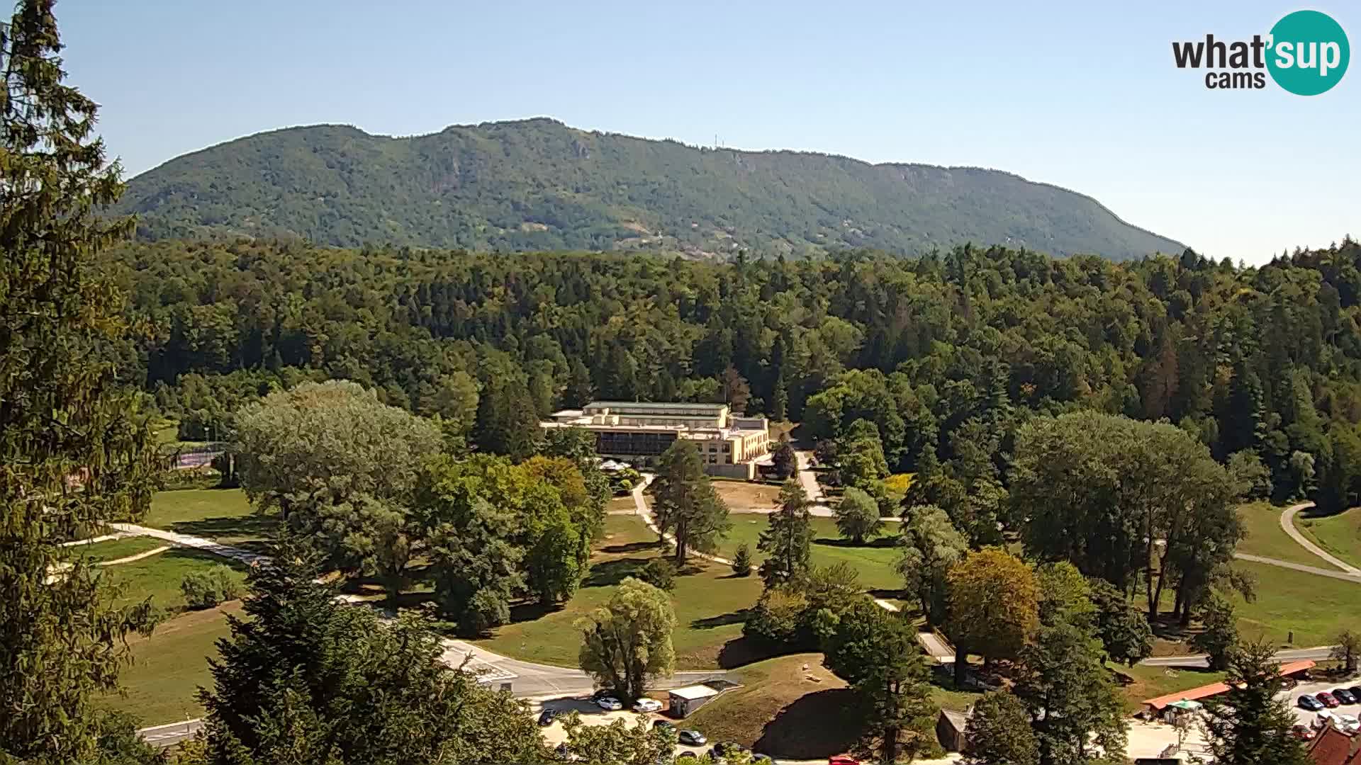 Trakošćan – Vista dal castello