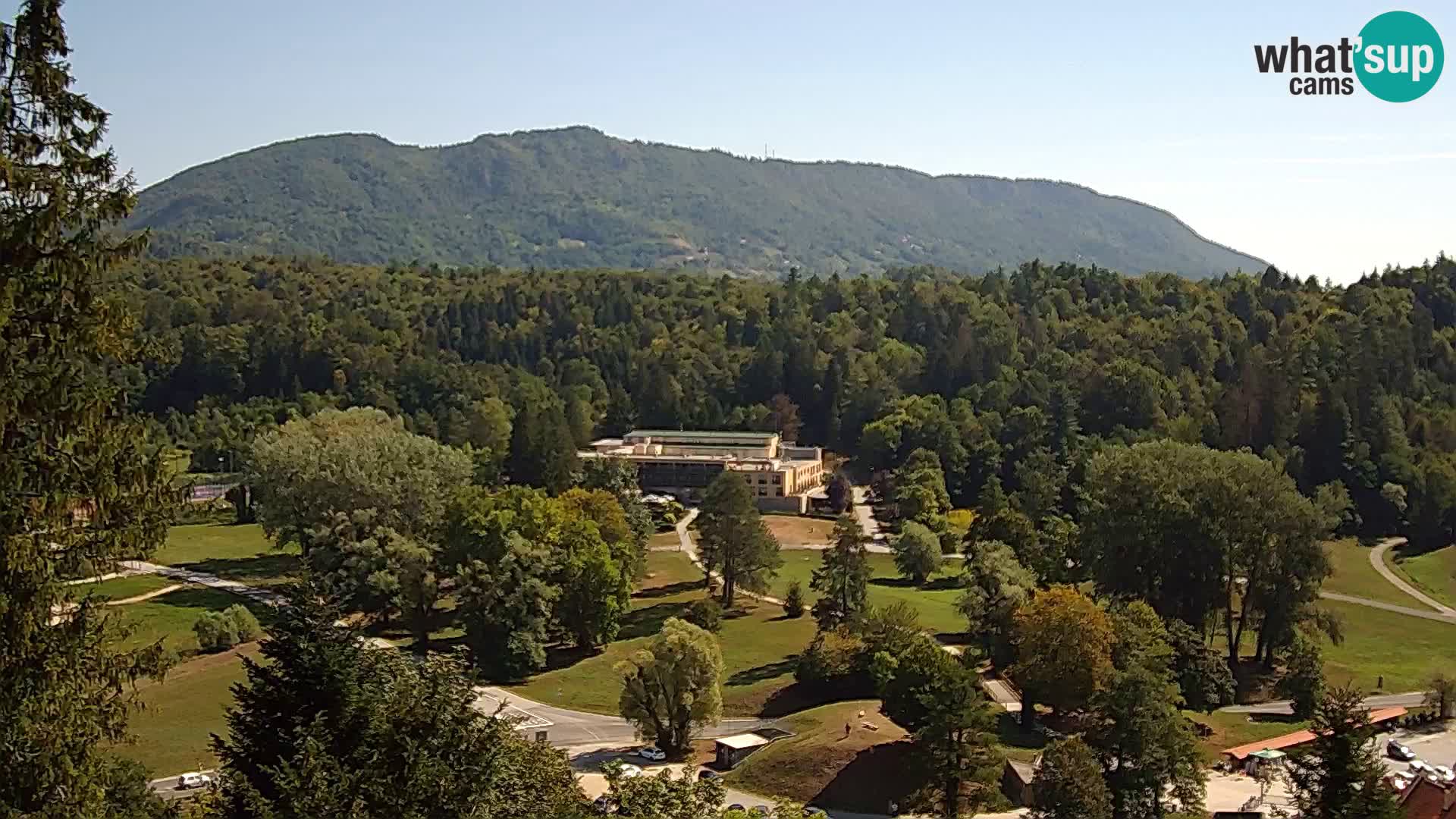 Trakošćan – Vista dal castello