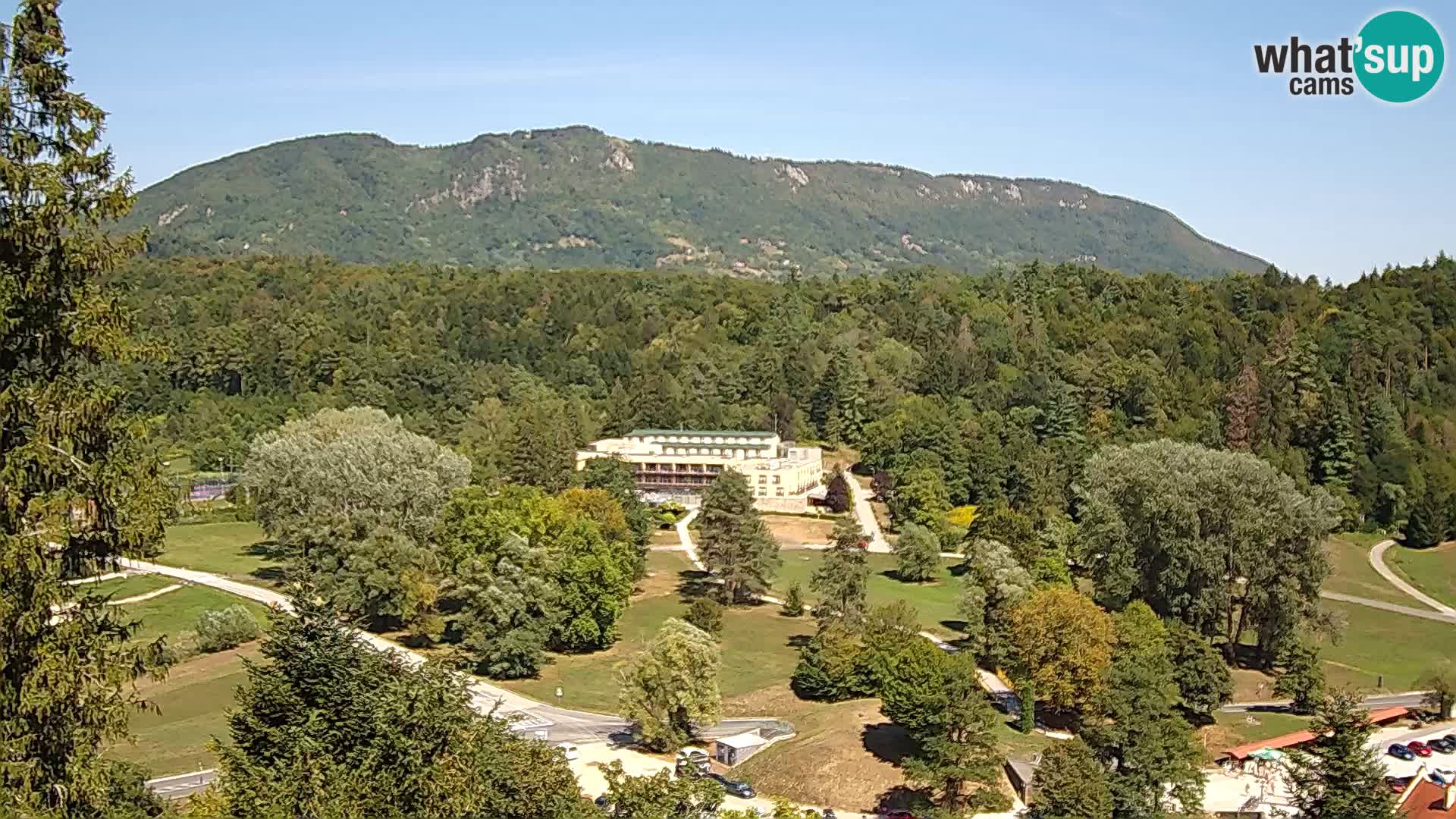 Trakošćan – pogled sa dvorca
