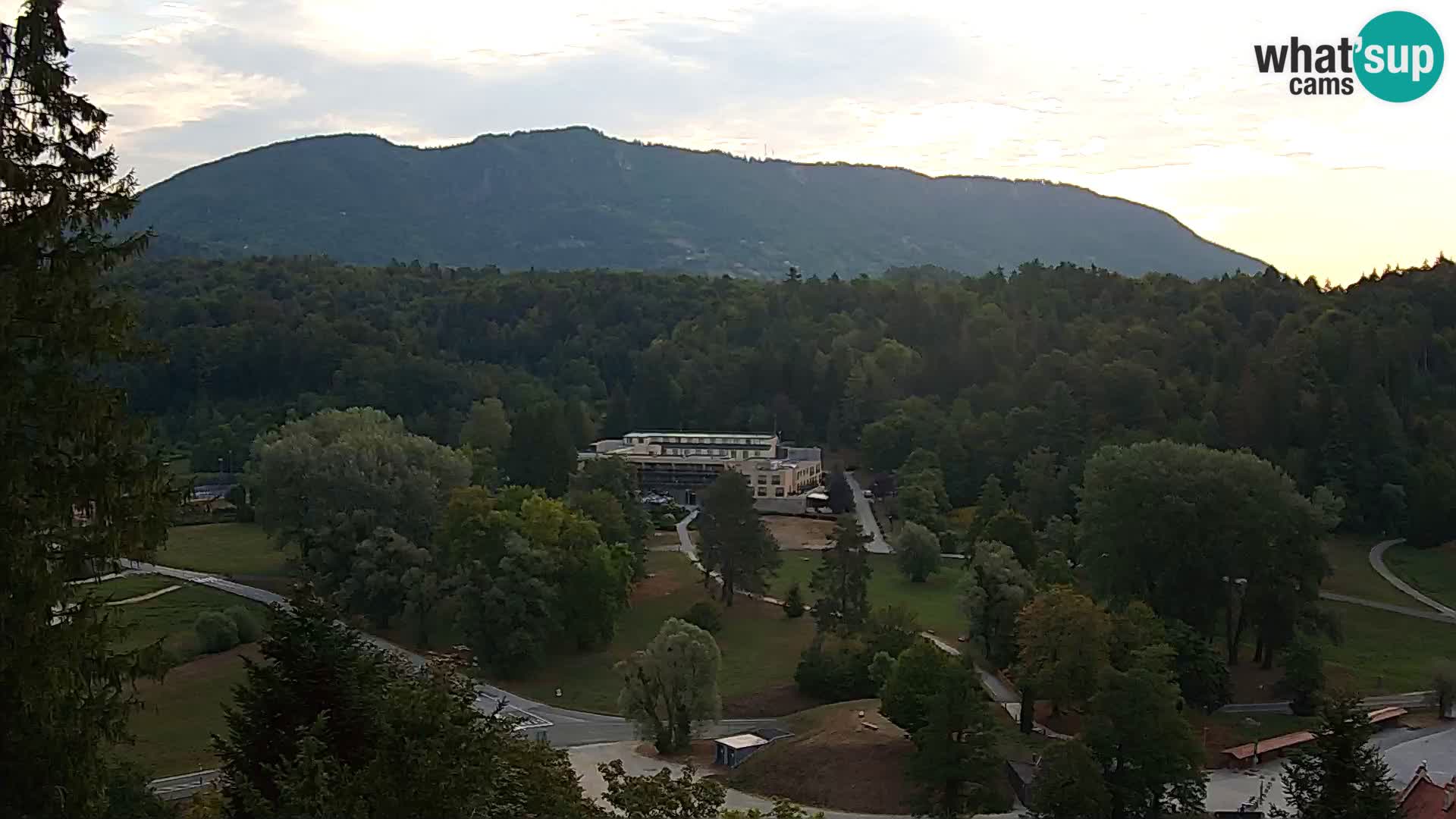 Trakošćan – Vista desde el castillo