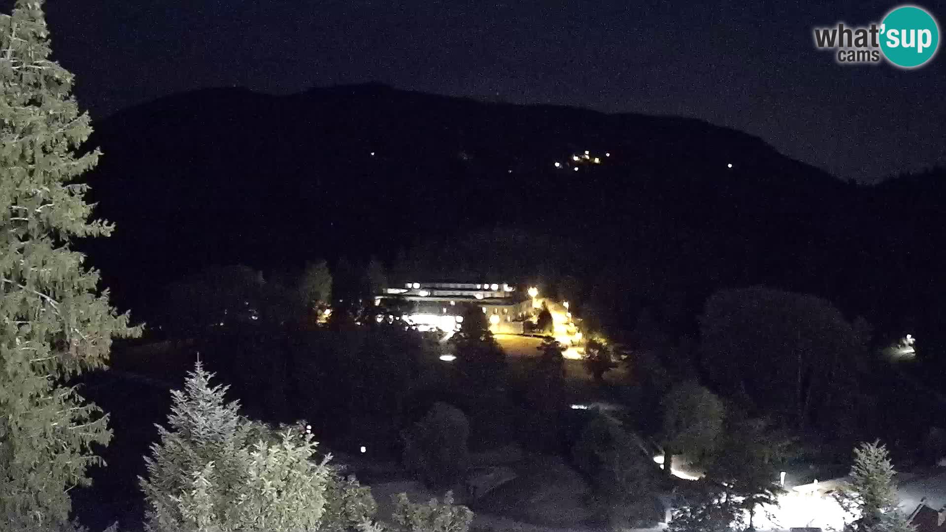 Trakošćan – Blick vom Schloss