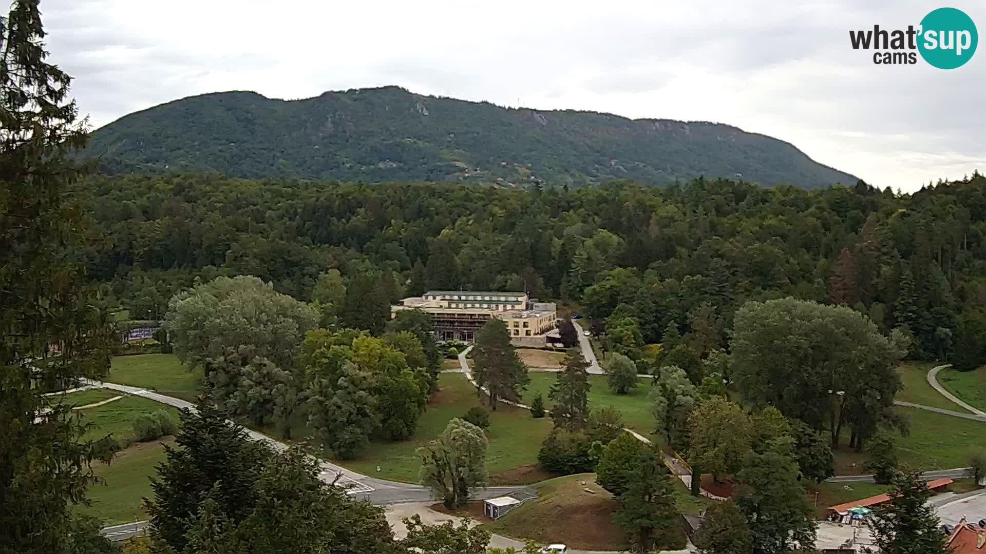 Trakošćan – pogled sa dvorca