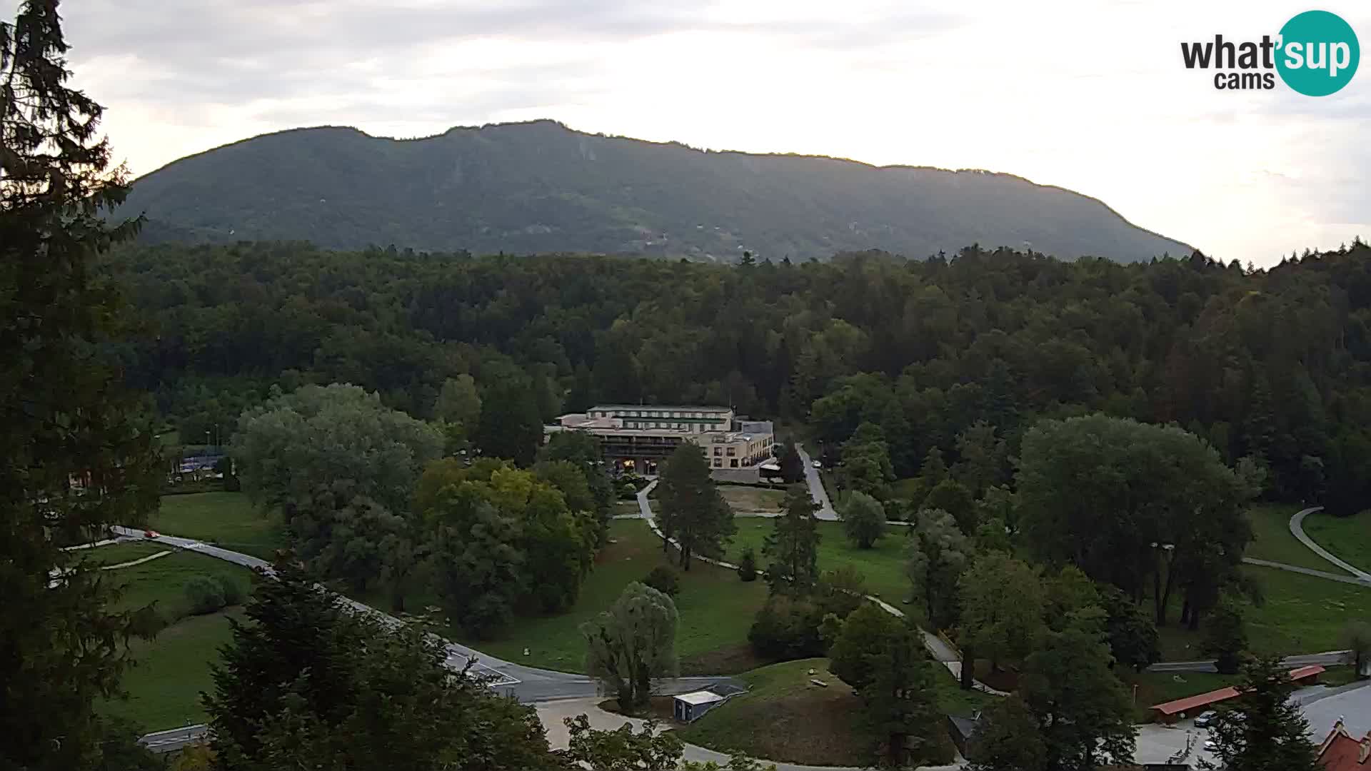 Trakošćan – Vista dal castello