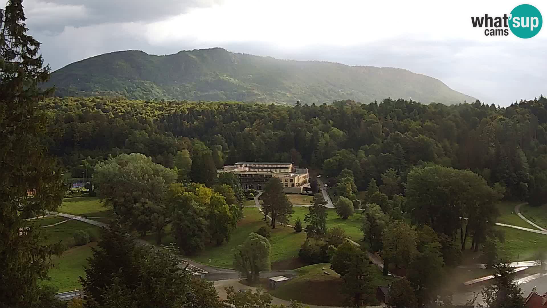 Trakošćan – Vista dal castello