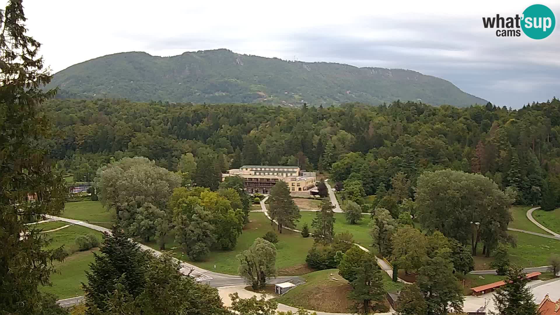 Trakošćan – pogled sa dvorca