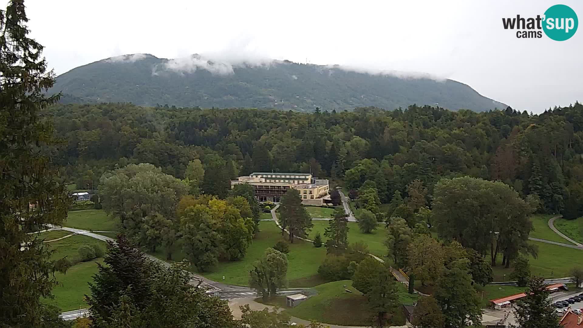 Trakošćan – view from castle